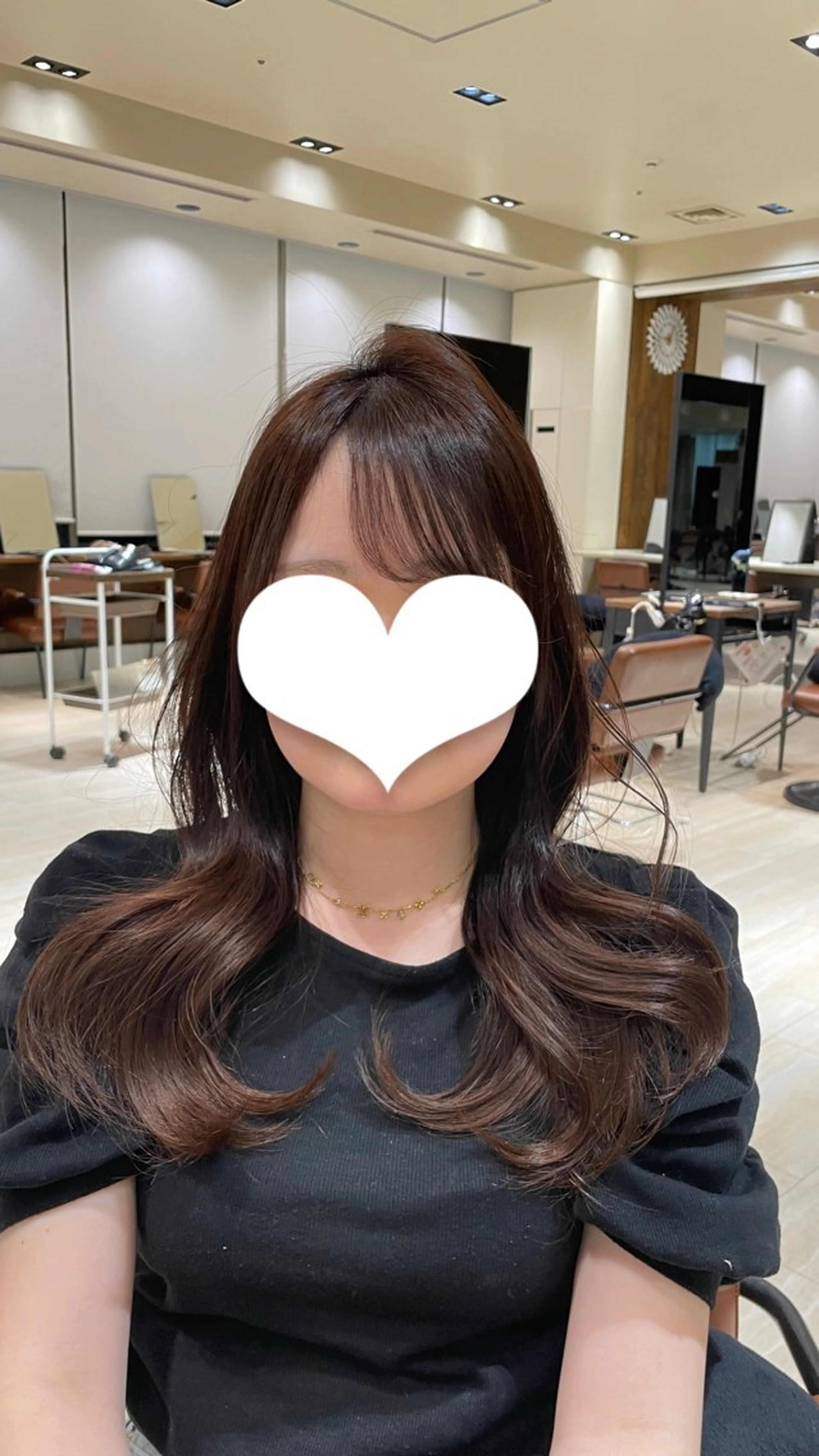 ロング くびれヘア トリートメント ヘッドスパ 艶カラー/アレンジ/ はまぐちうみのヘアスタイル