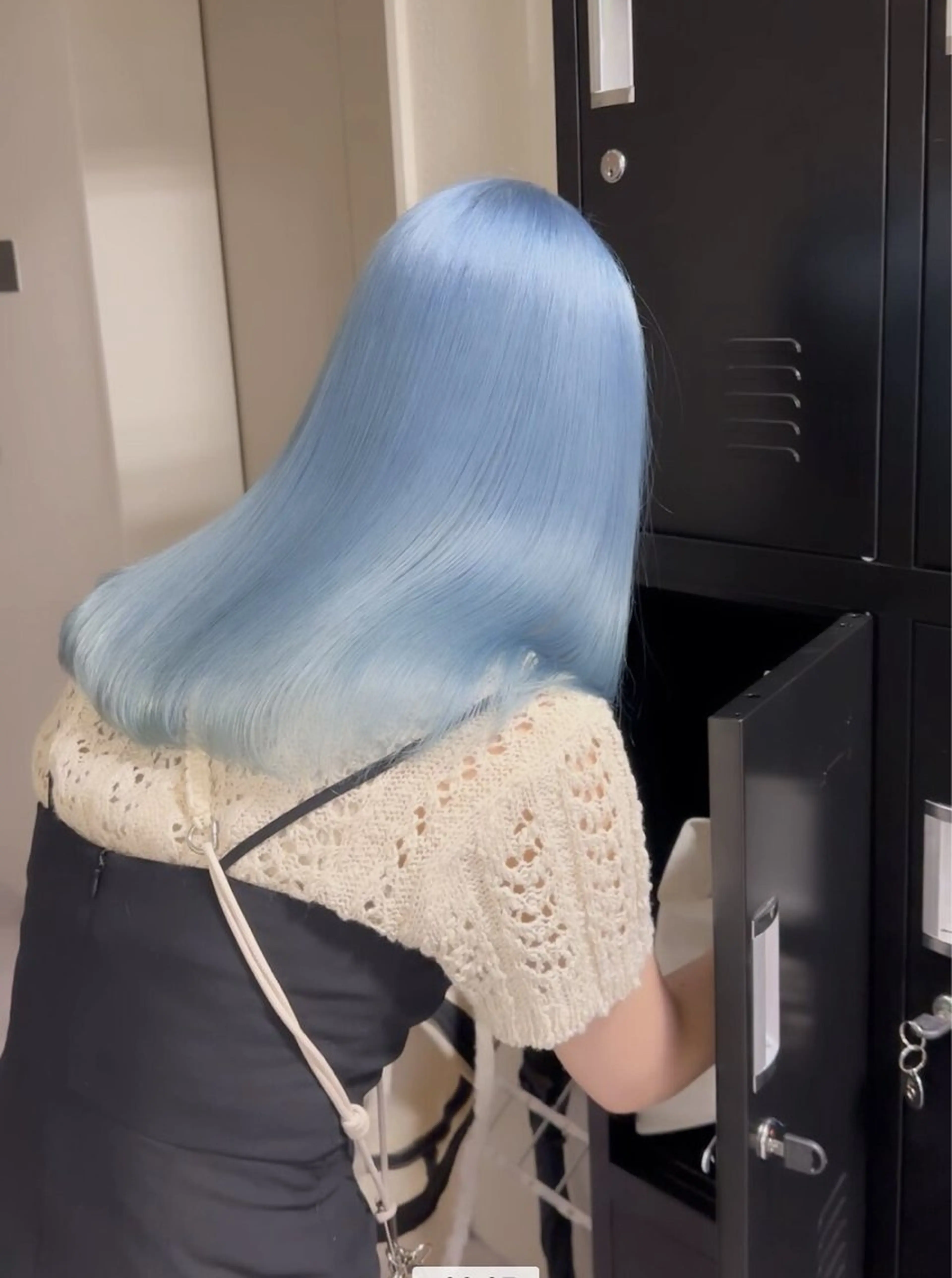 セミロング カット ヘアカラー Maison所属・Maison ハイトーン髪質改善のヘアスタイル