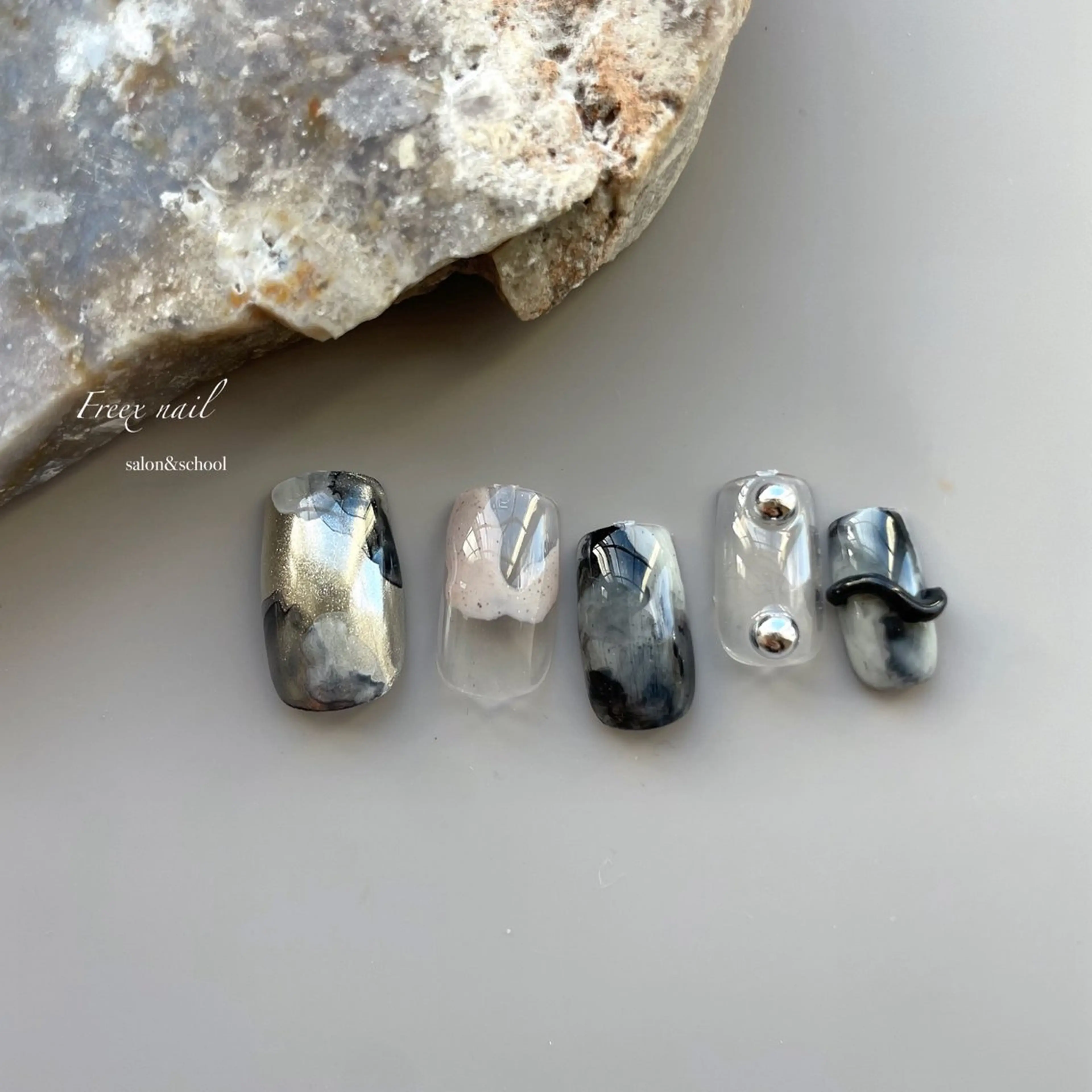 ネイル ニュアンスネイル ハンドネイル ハンドケア Freex nail所属・freex nail /ニュアンス/個性派のネイルデザイン