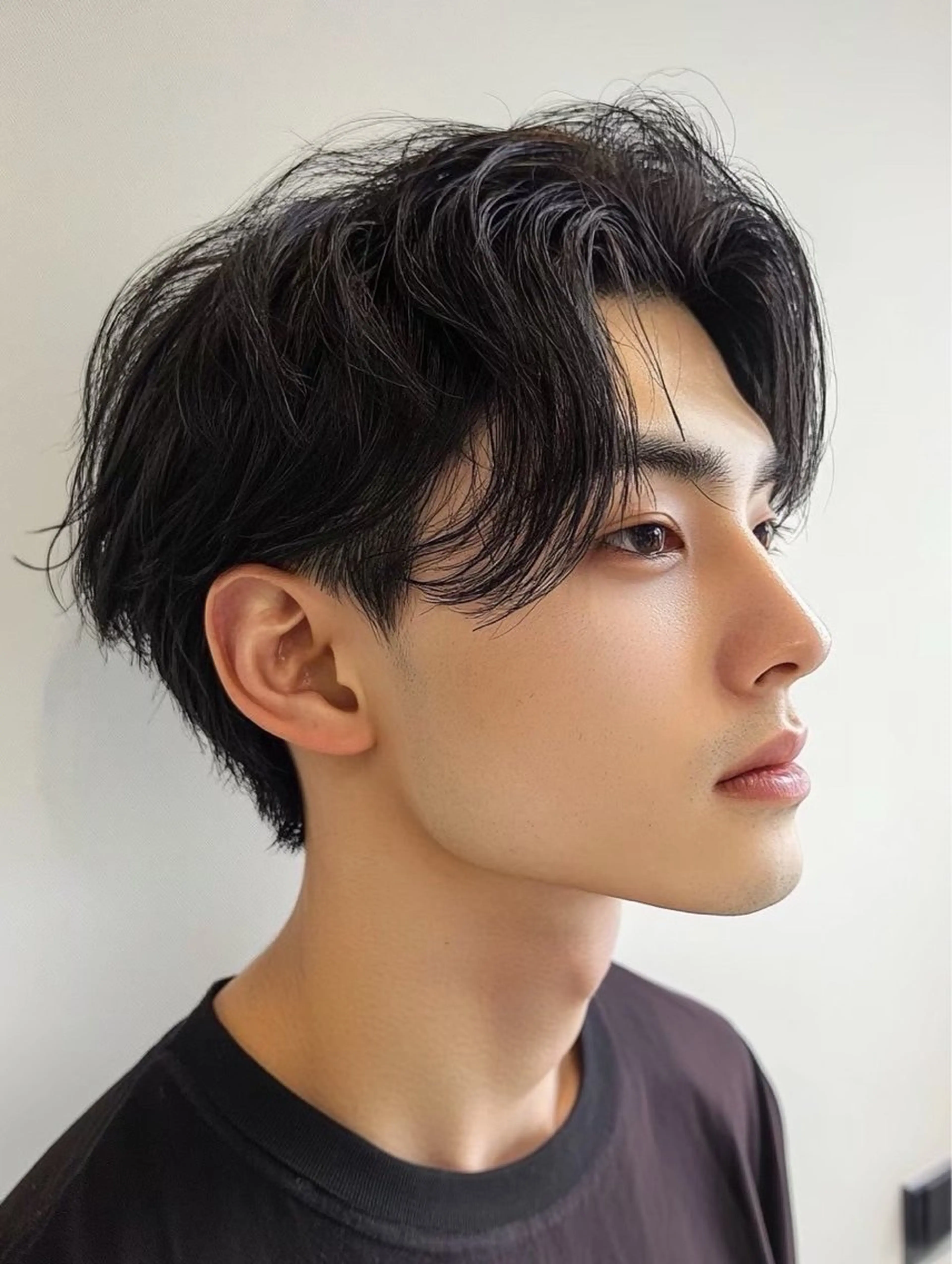 ショート メンズ Misora/ボブ/ レイヤー/艶カラーのヘアスタイル