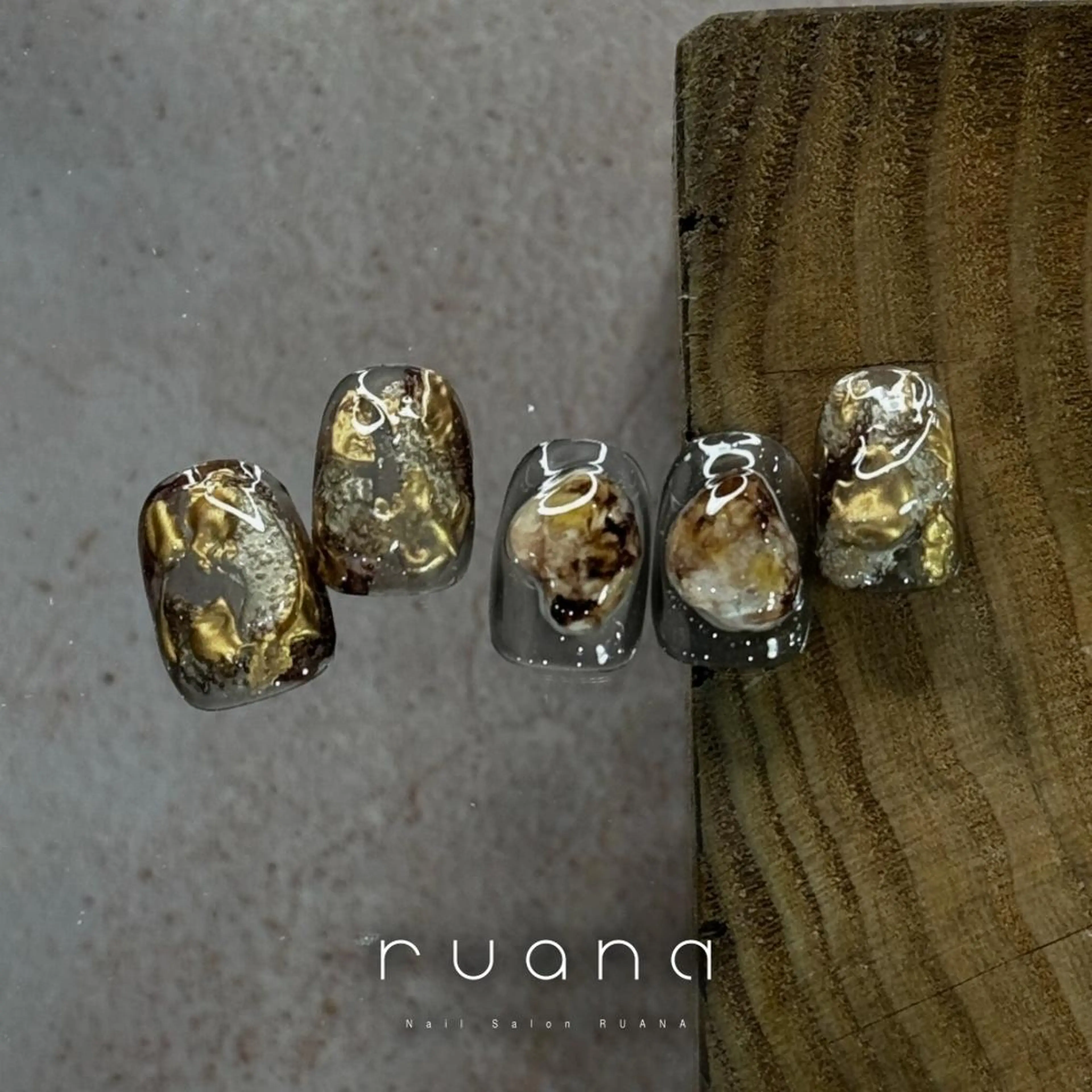 ネイル ハンドネイル 阿武 美海のネイルデザイン