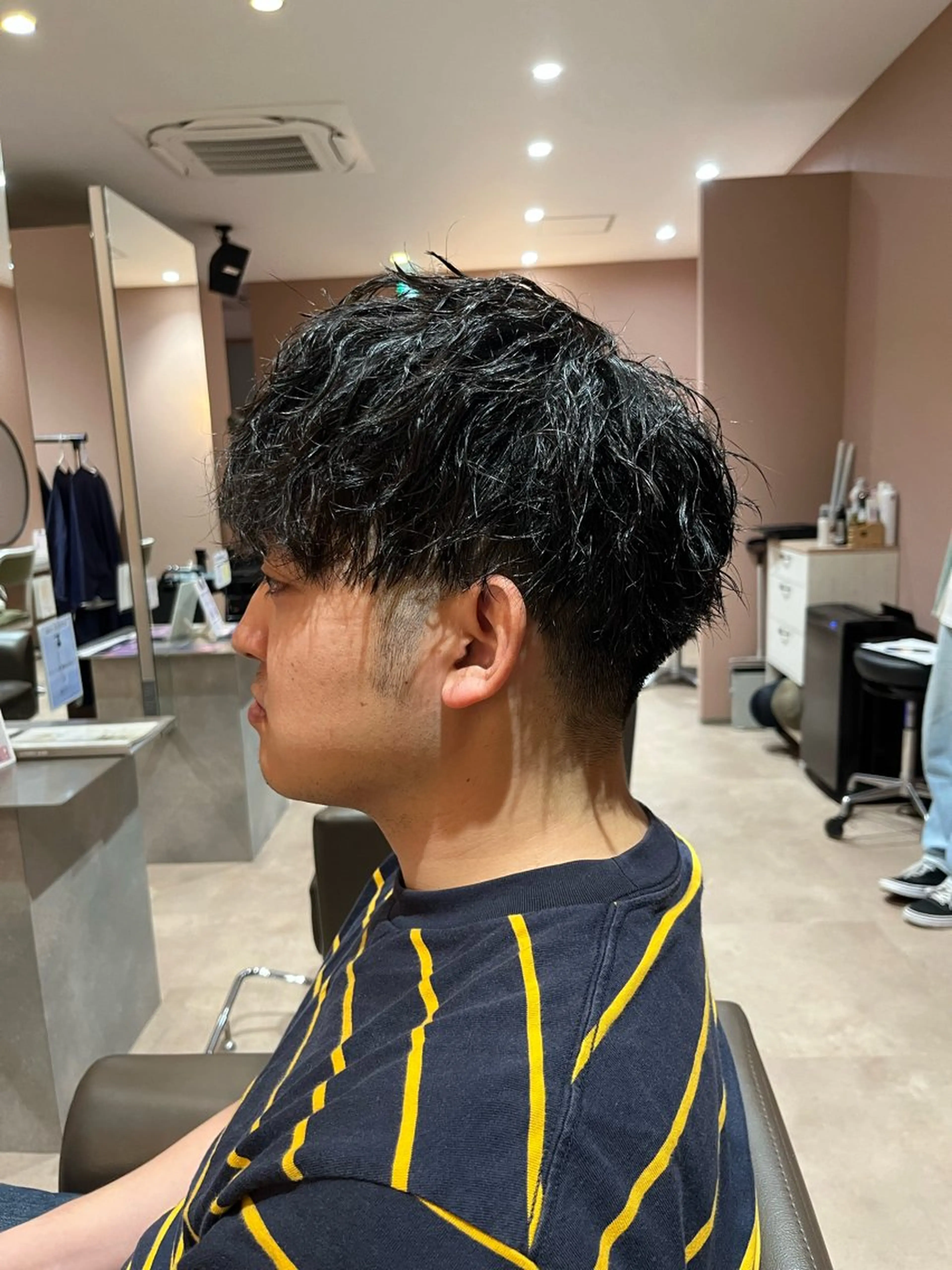 ショート メンズ マッシュ ショートヘア デュークラソル所属・坂本 翔のヘアスタイル