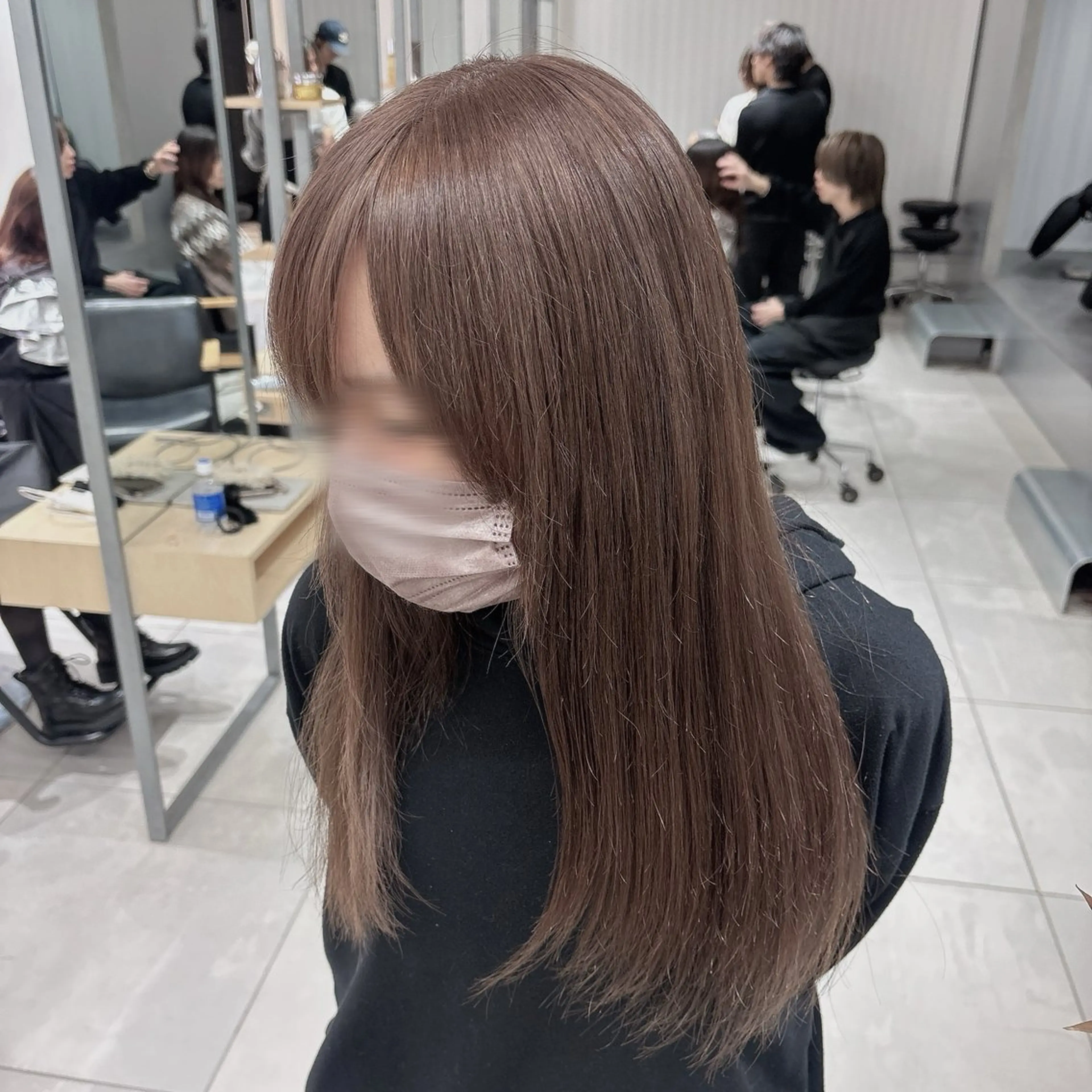 ロング ヘアカラー トリートメント ヘアセット ゆるふわ透明感カラー 🎀ほの/表参道のヘアスタイル