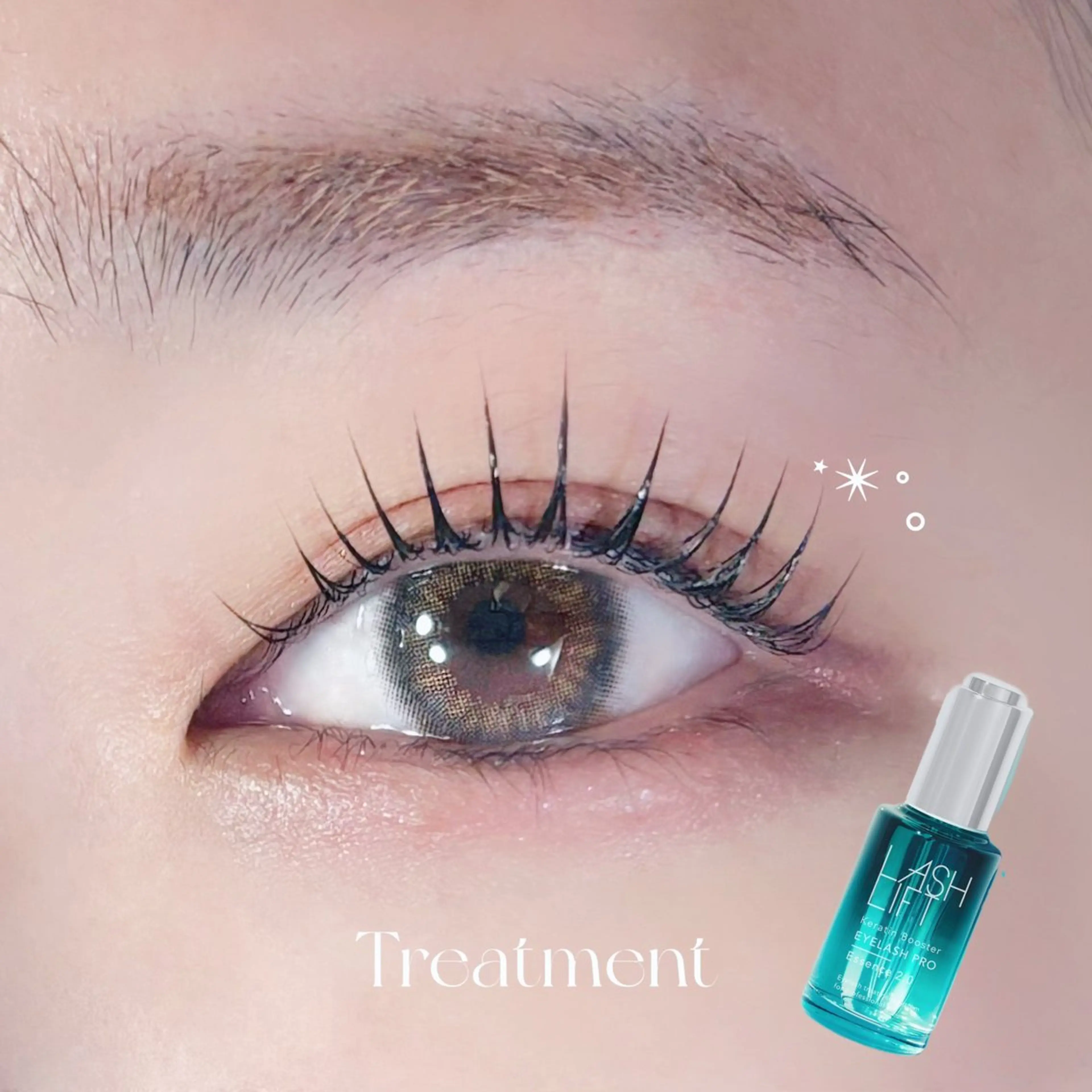 高濃度ケラチントリートメント付💓【似合わせまつげパーマ】¥6,500の写真