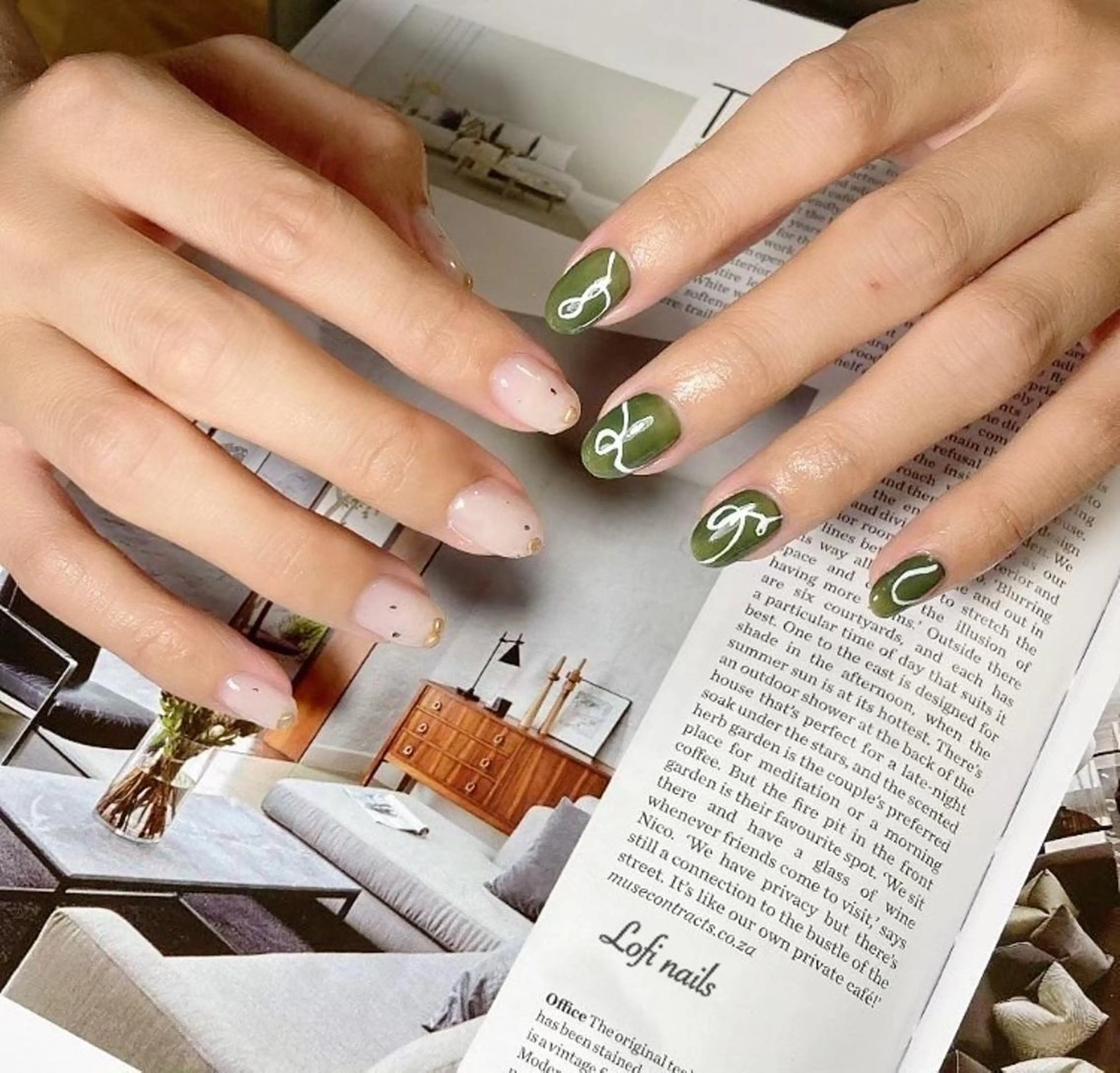 ショート ネイル Lofi nails ゆきこのネイルデザイン