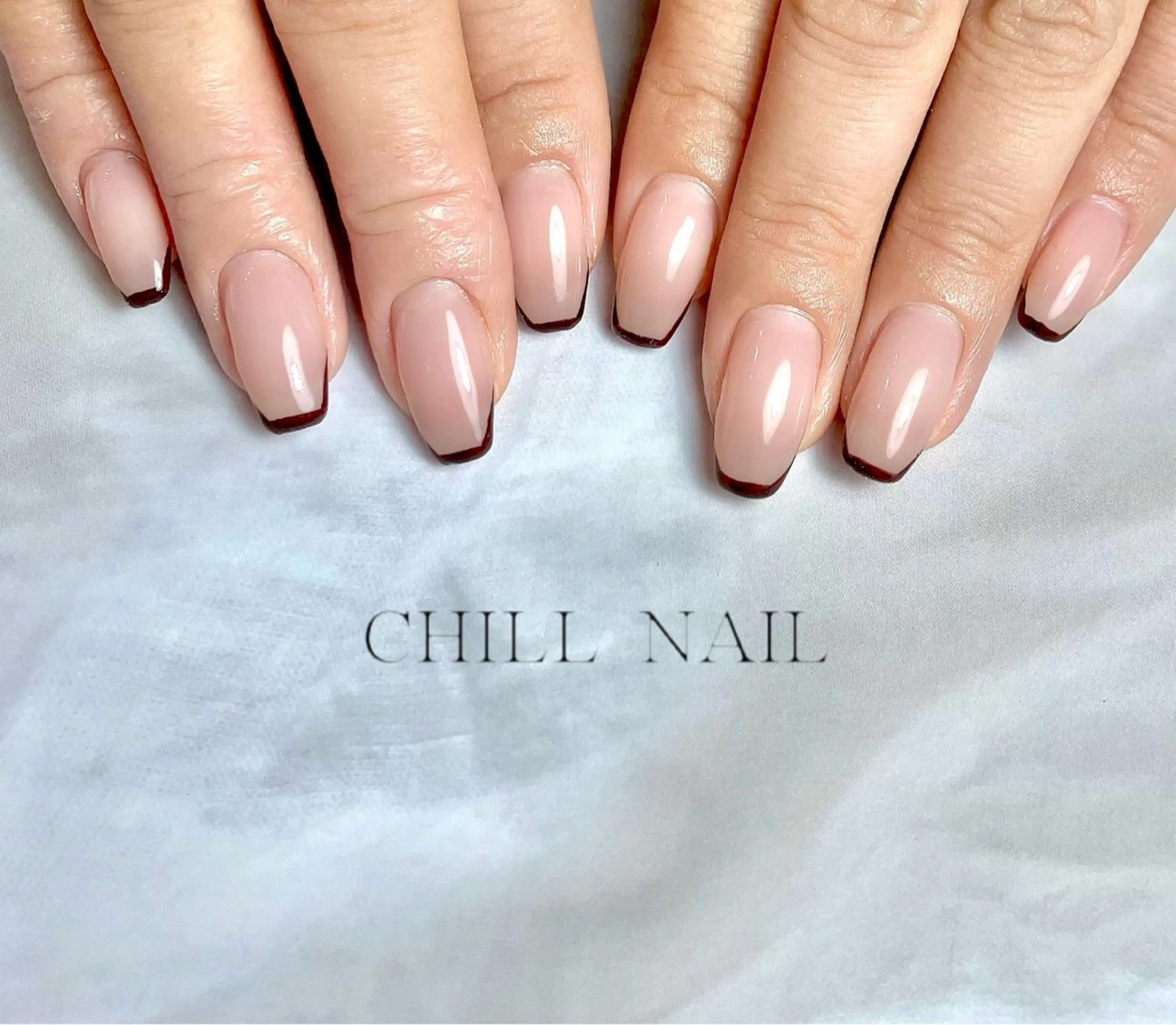 ネイル フレンチネイル CHILL NAILのネイルデザイン