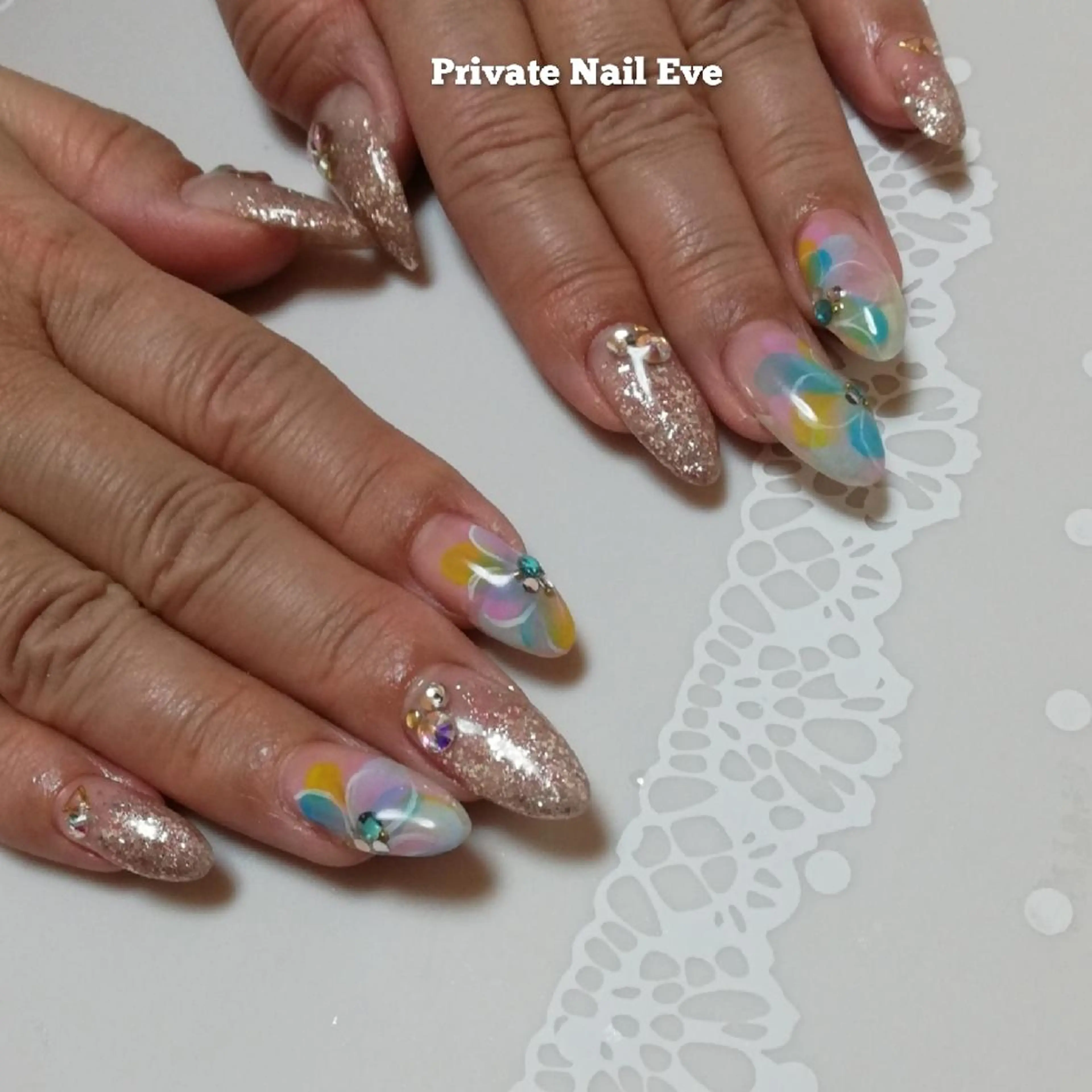 ネイル 春ネイル ハンドネイル ネイル junkoのネイルデザイン