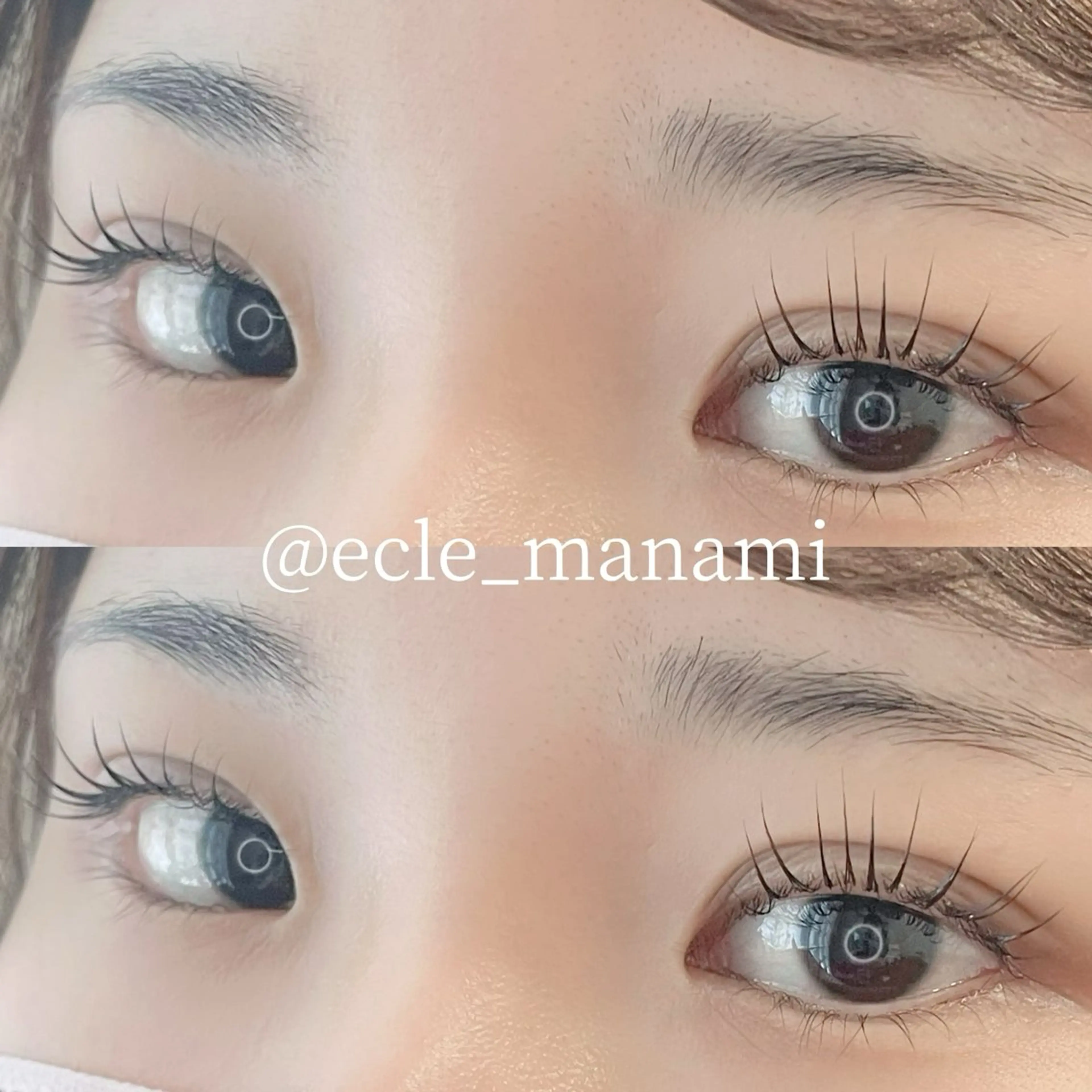 マツエク・マツパ 一重×まつ毛パーマ Ecle AOYAGI🕊️のネイルデザイン