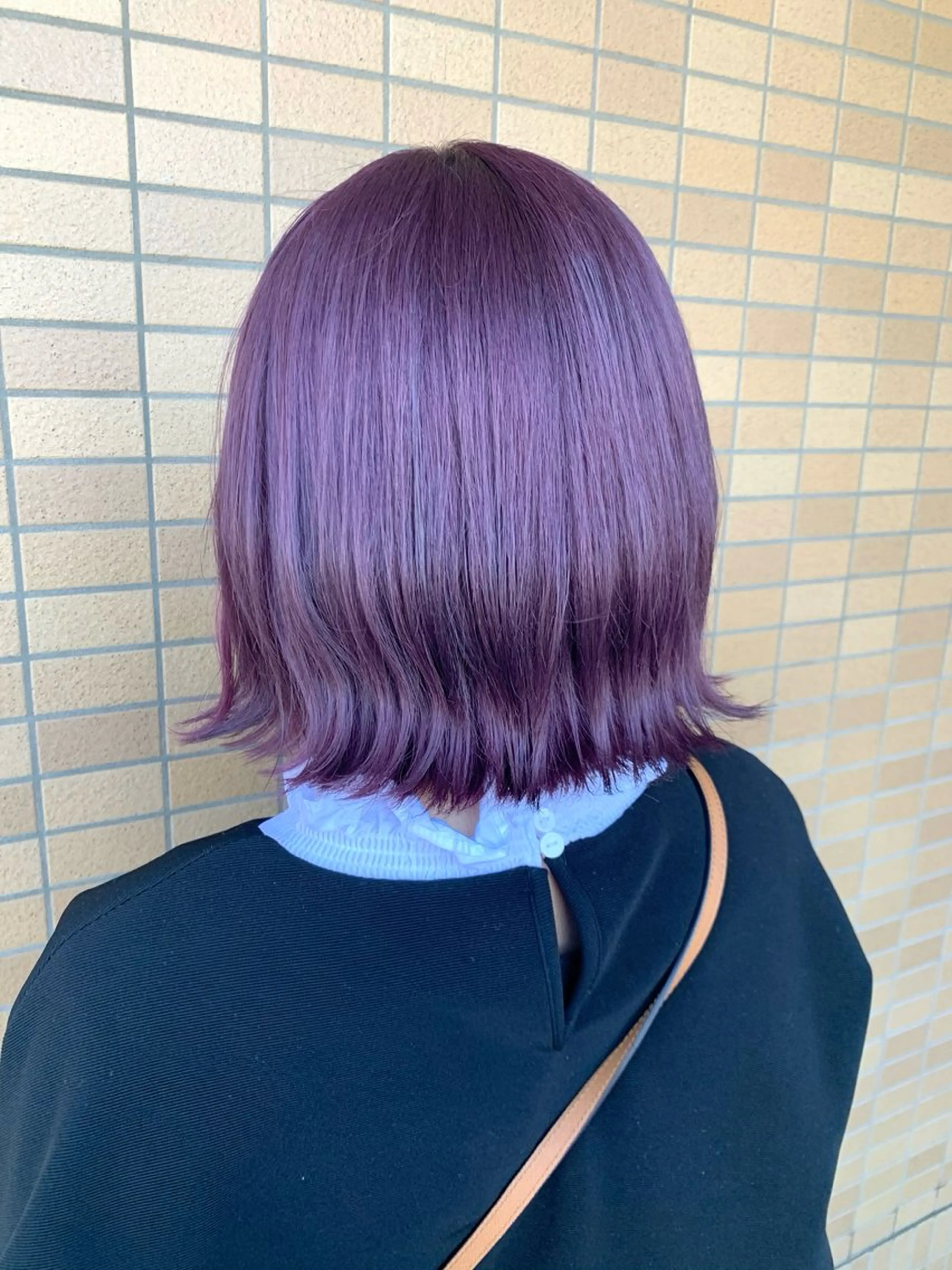 ショート カラー ヒヨシ ルナのヘアスタイル