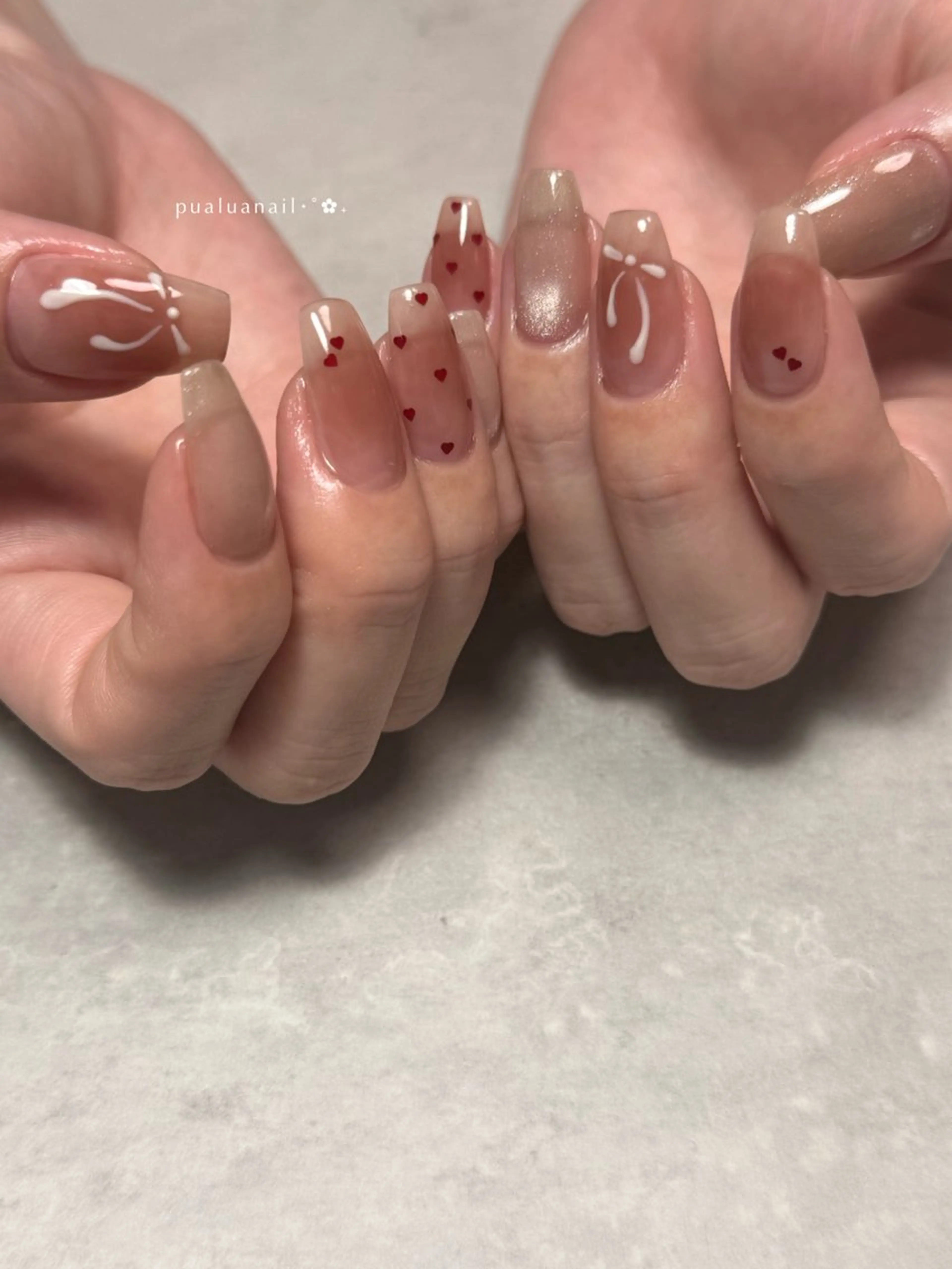 ネイル ハンドネイル pualua miharuのネイルデザイン