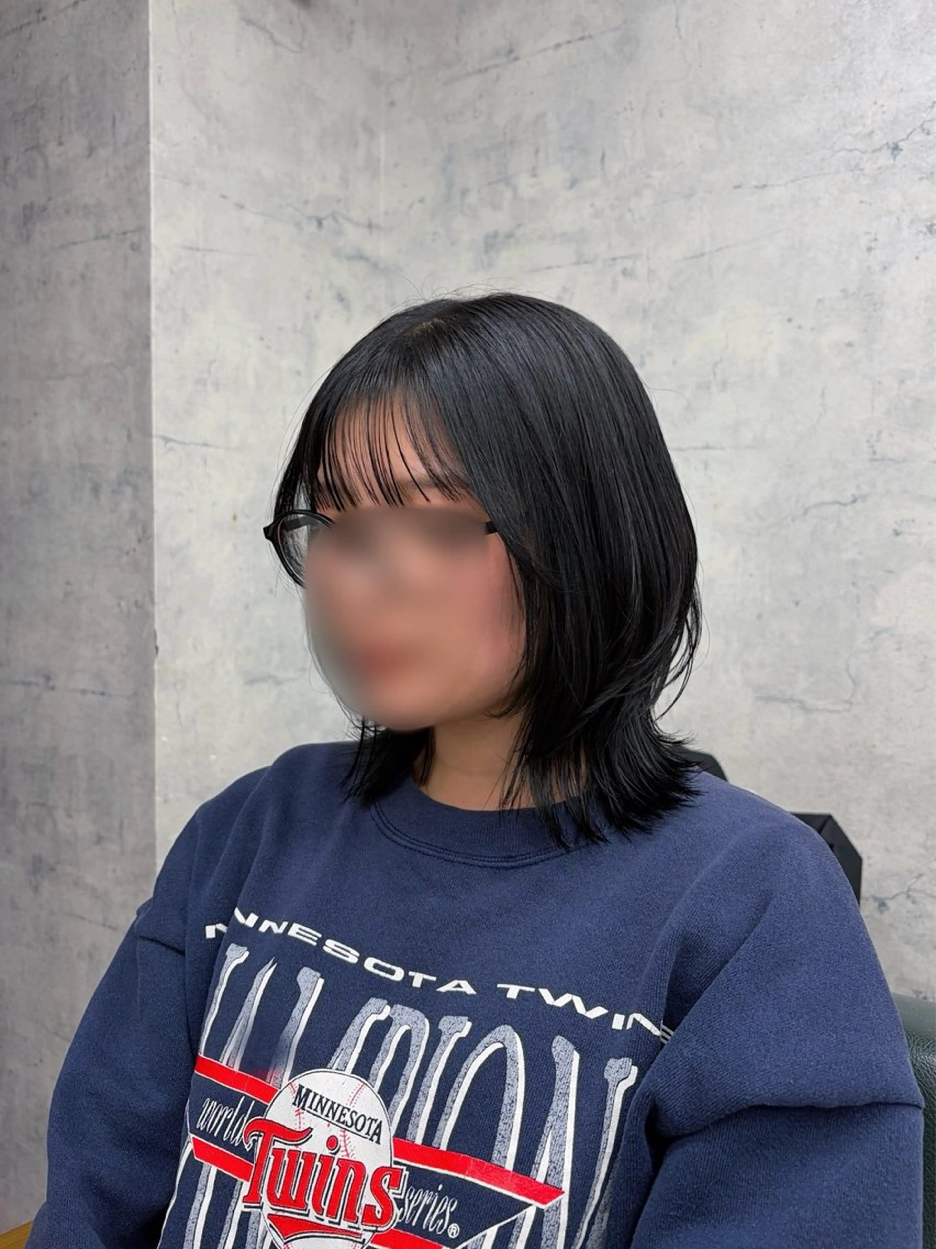 ミディアム カラー カット ヘアカラー limitみづき🌙 ブリーチカラーのヘアスタイル