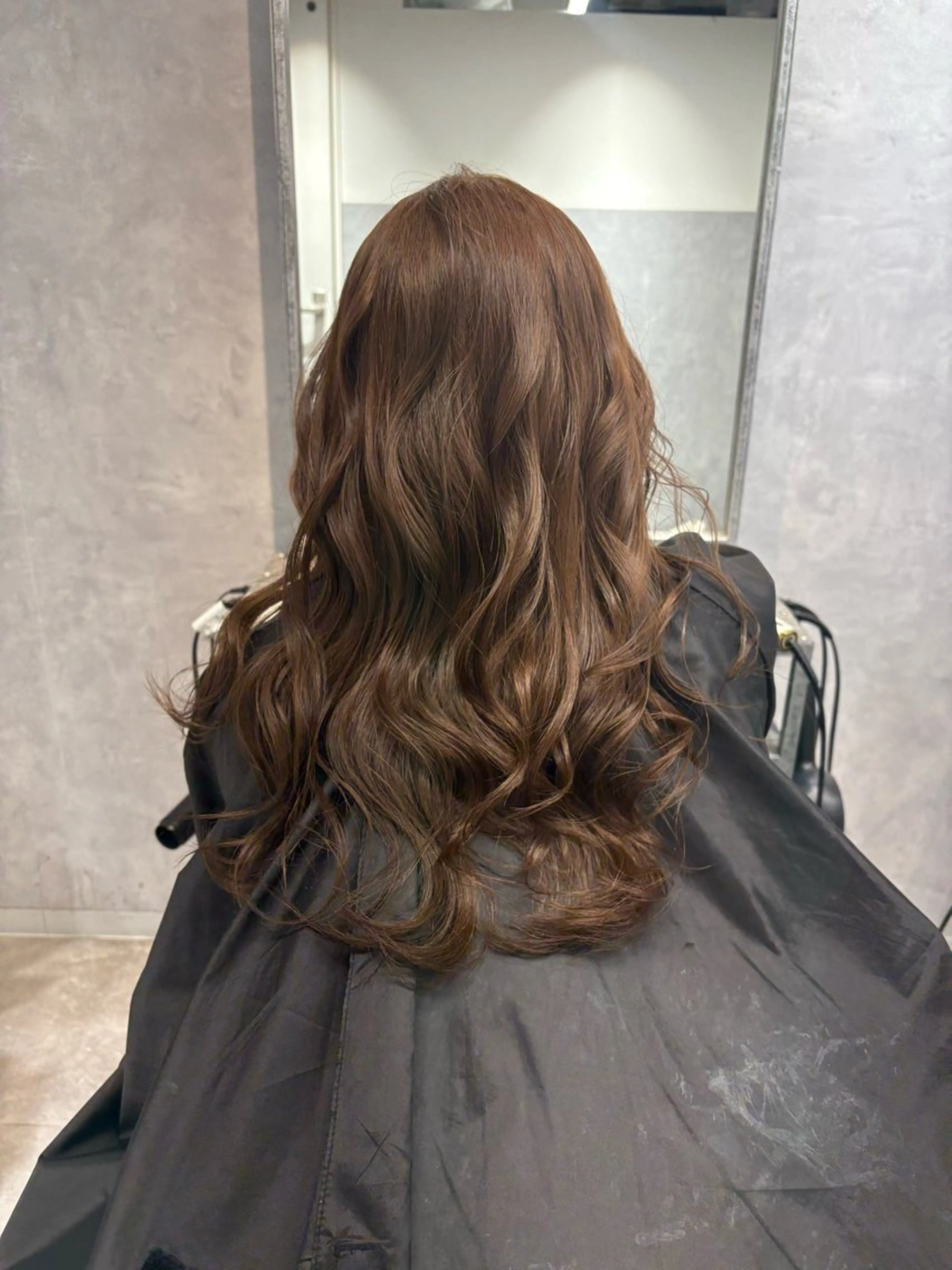 カラー ベージュカラー ブリーチ ブリーチなしカラー ヘアカラー ベージュ、ブラウン ／ボブ　ユミのヘアスタイル