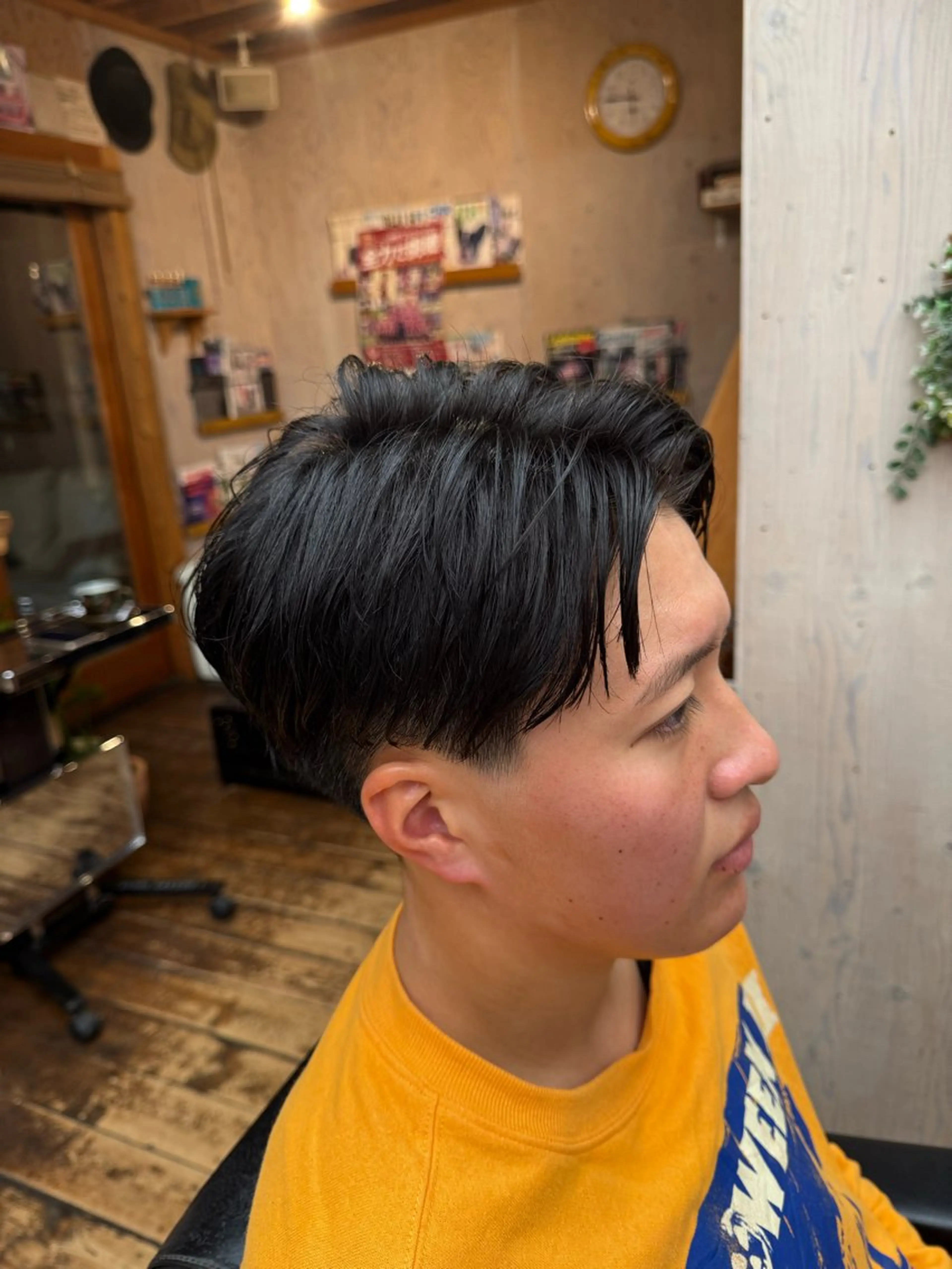 ショート メンズ カット ヘアセット MY FIRST大山 一輔のヘアスタイル