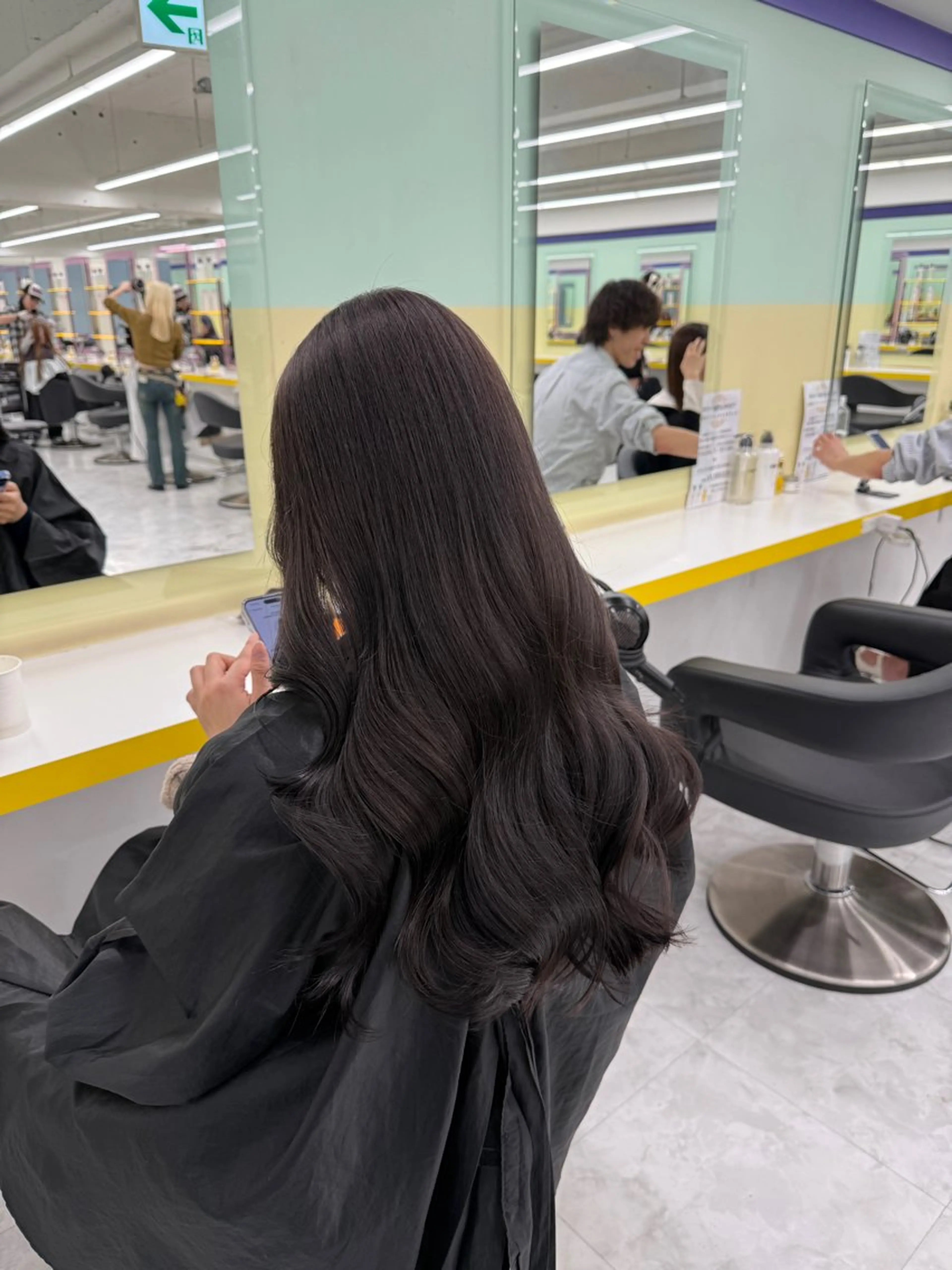 ロング カラー ヘアアレンジ ヘアカラー トリートメント ヘアセット 🎀Girly艶髪カ ラー🎀Harukaのヘアスタイル