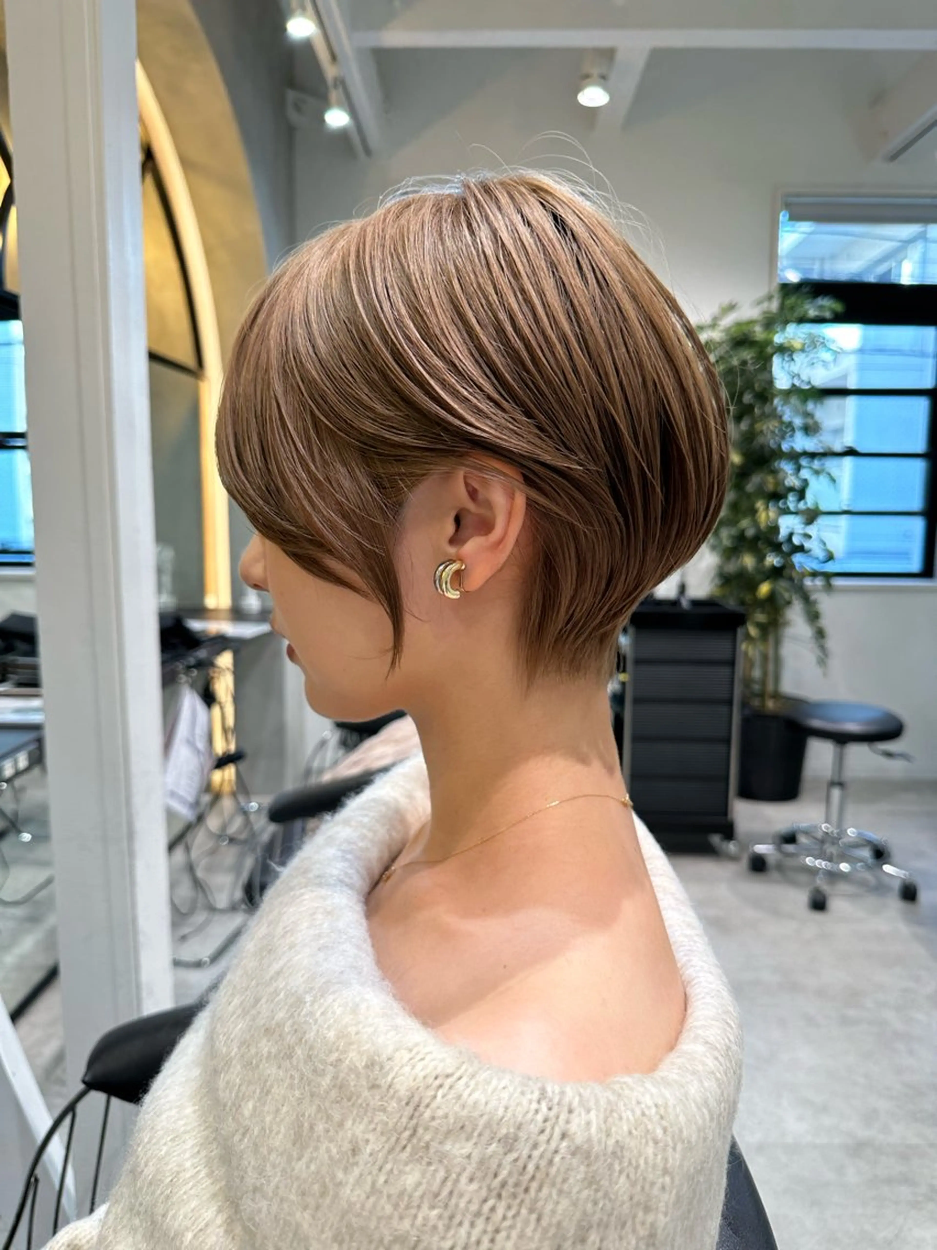 ショート くびれヘア ハイライト 髪質改善 ショートヘア taiga ショート /レイヤー/矯正🌈のヘアスタイル