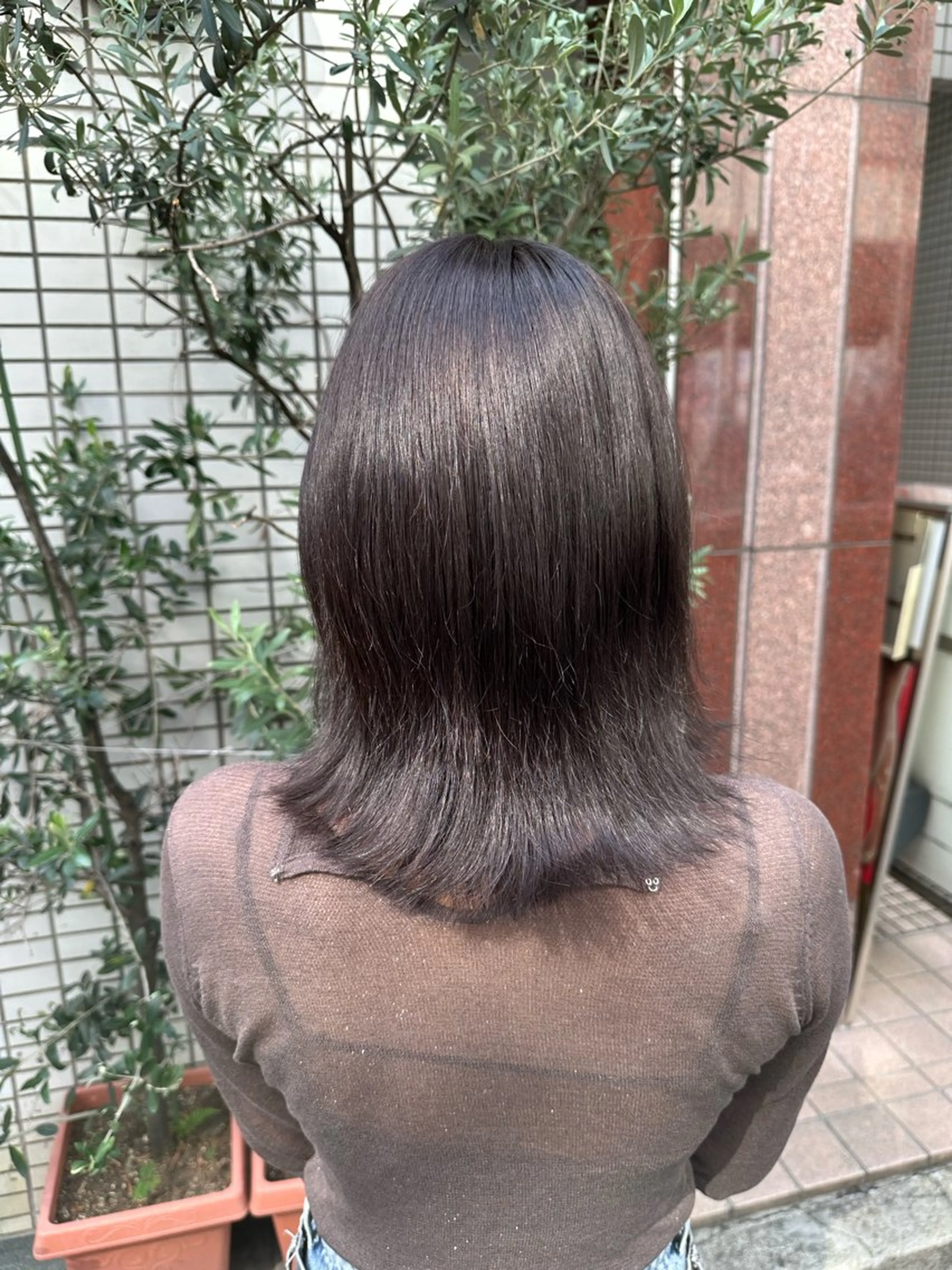 カラー 透明感カラー 横浜/カット/ パーマ/shuのヘアスタイル