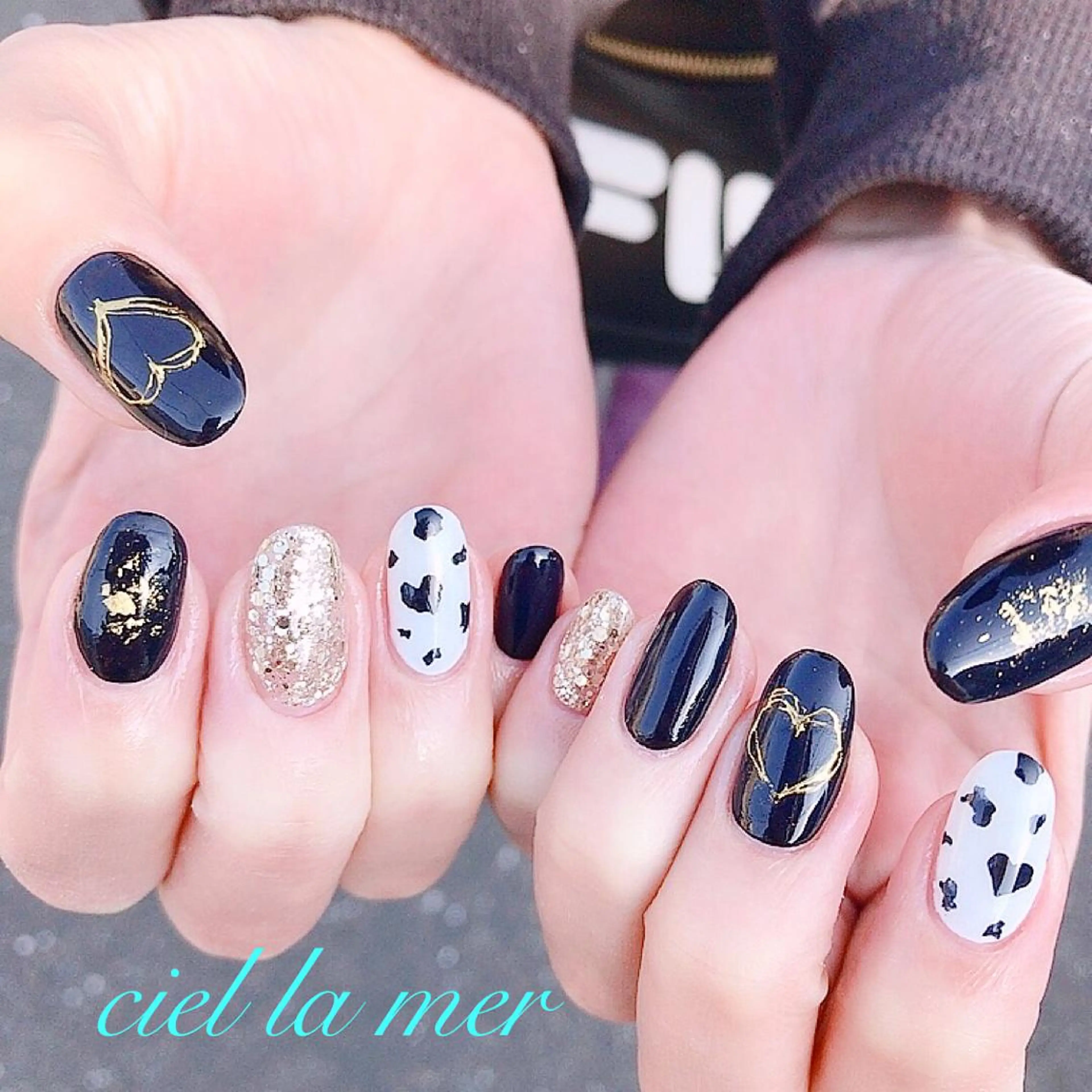 ネイル ハンドネイル フットネイル ciel la merのネイルデザイン