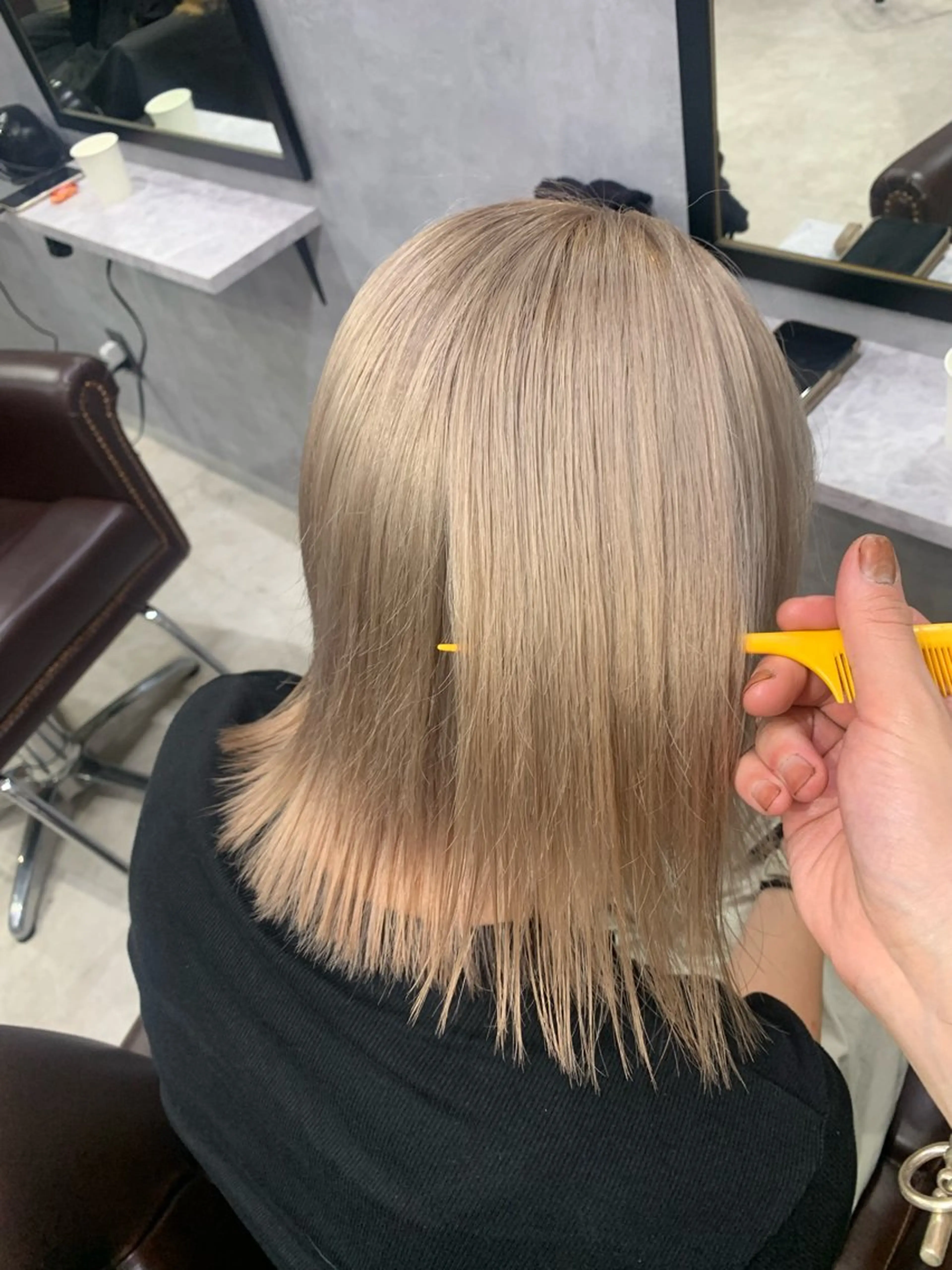 ミディアム 池袋/カラー特化🎨 ロング料金なし🩵のヘアスタイル