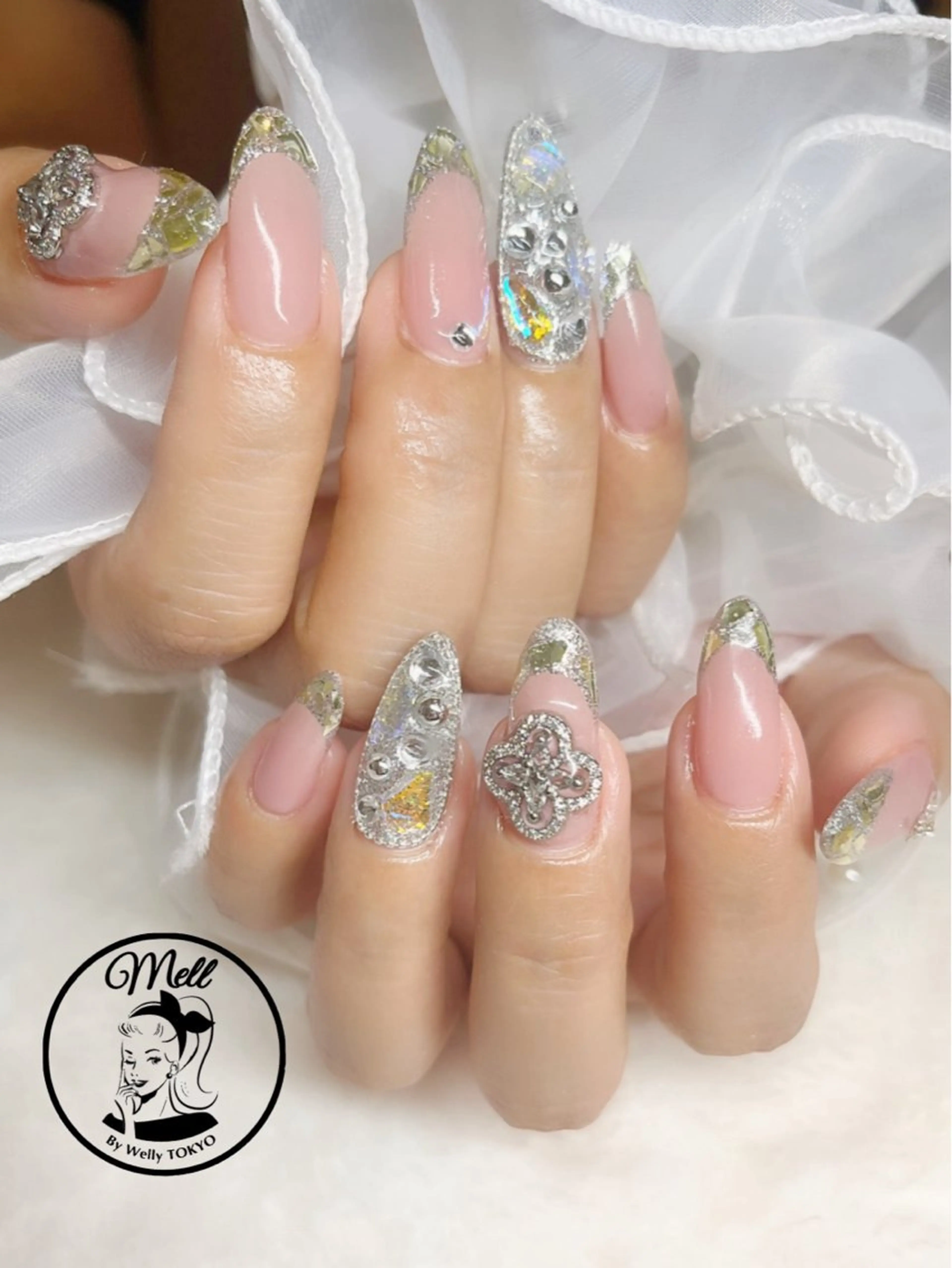 ※新規オフ無料💅持ち込み120minワンホン、推し活デザインネイル限定✧*¥10000→6500の写真
