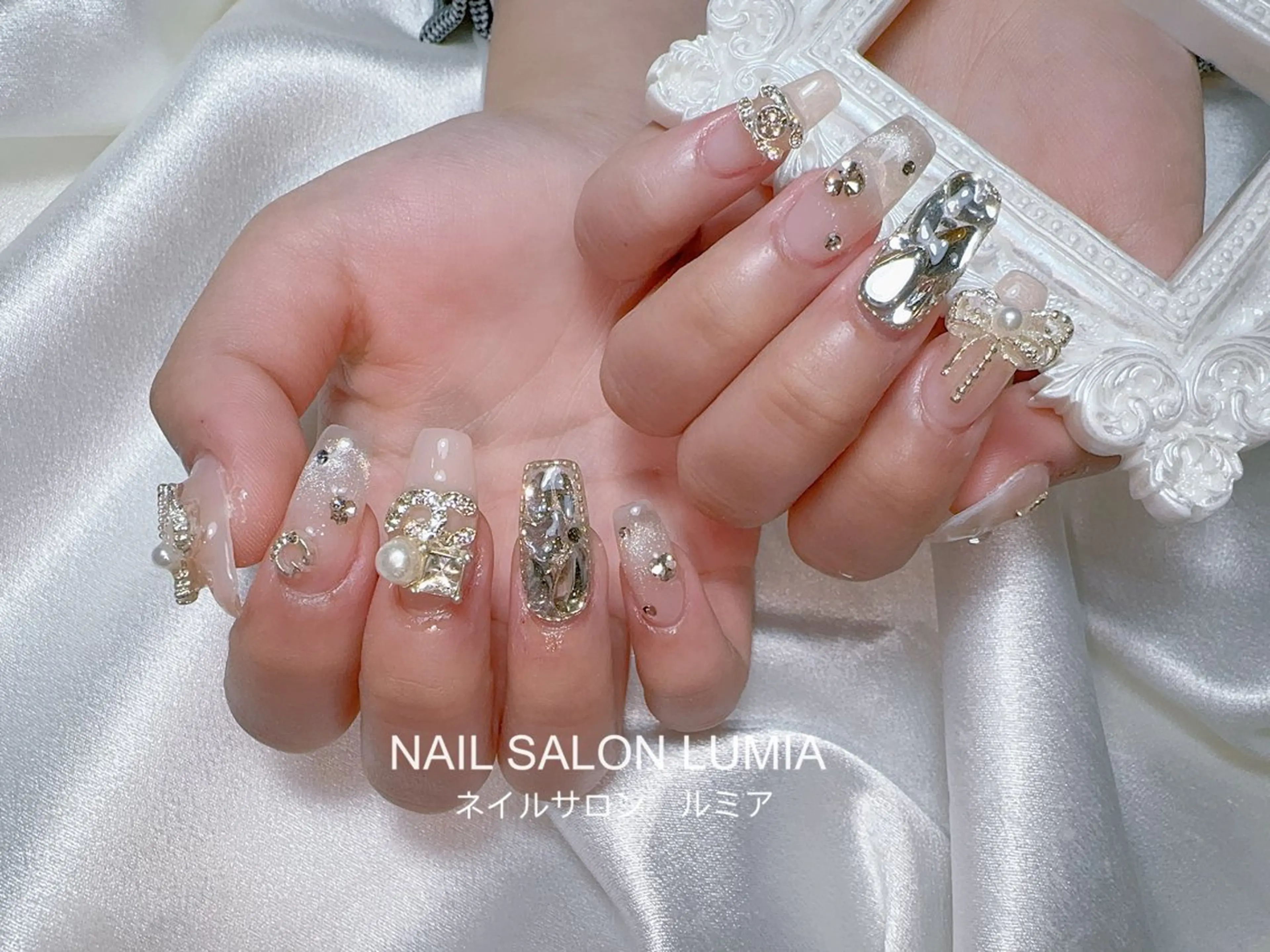 ネイル ハンドネイル ネイルサロン ルミア Lumia 店長のネイルデザイン