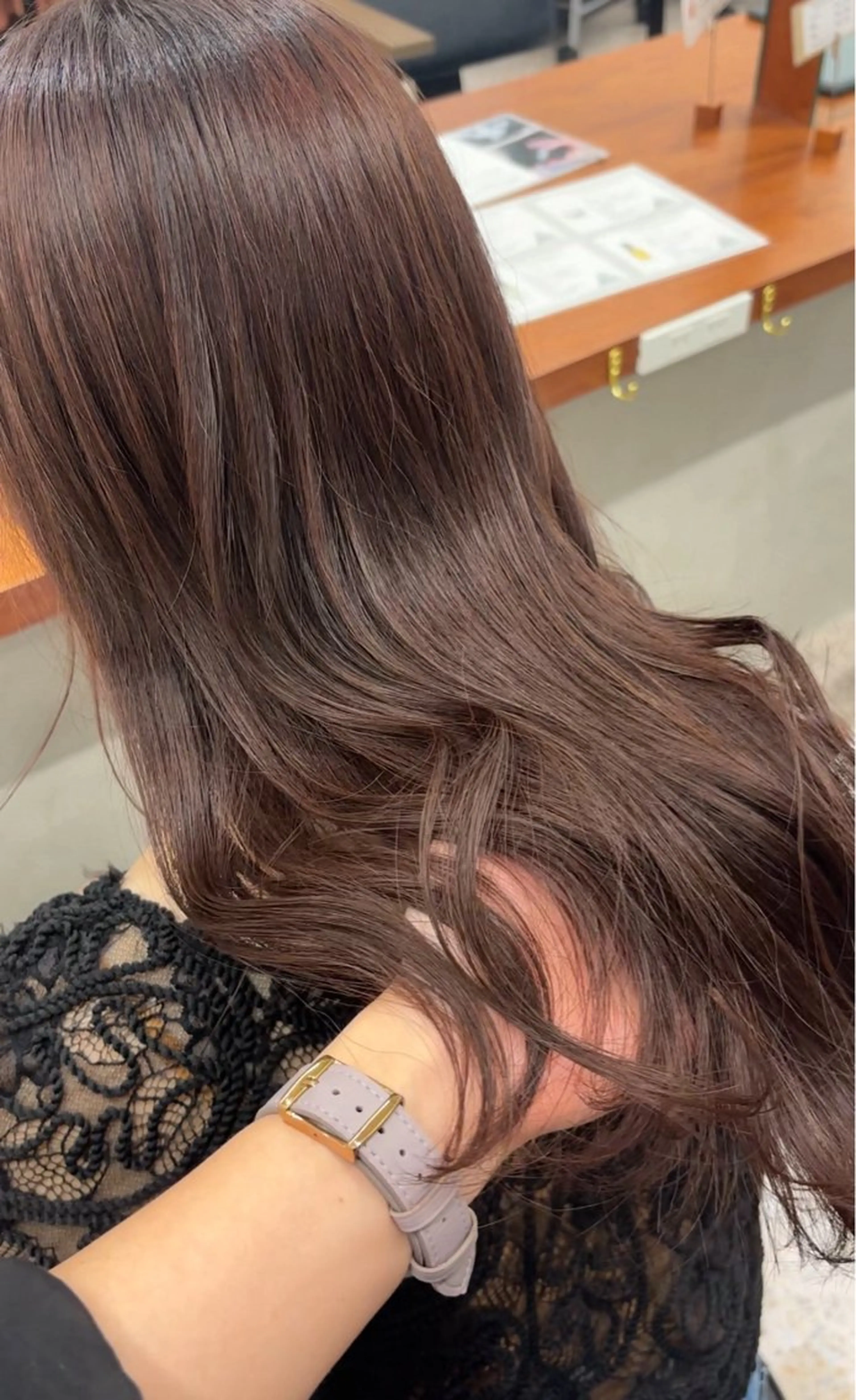 カラー ハイトーン/ラベンダ ー/ユイナ🪄のヘアスタイル