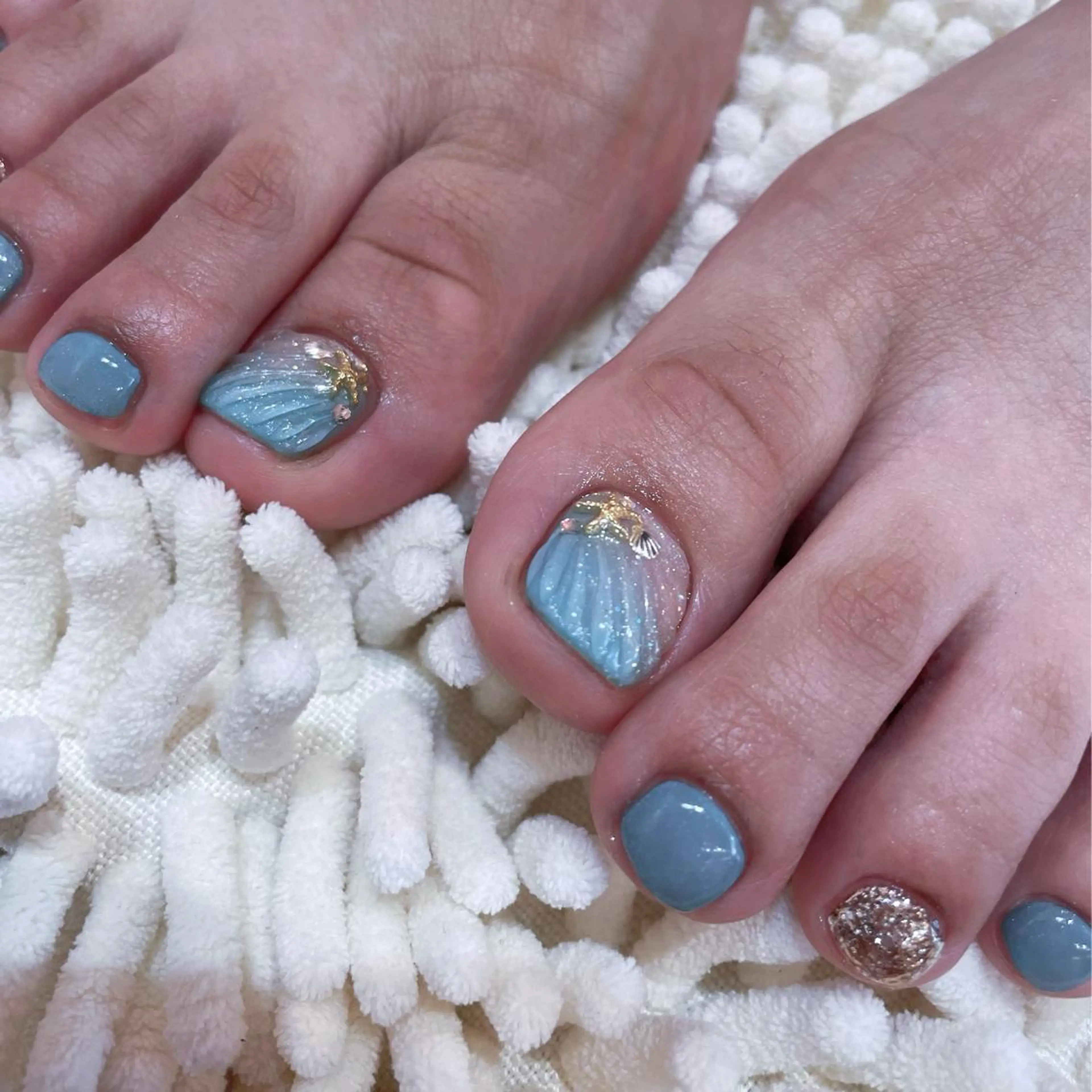 ネイル フットネイル nail&eyelash mate所属・京都/東向日/桂 ayumiのネイルデザイン