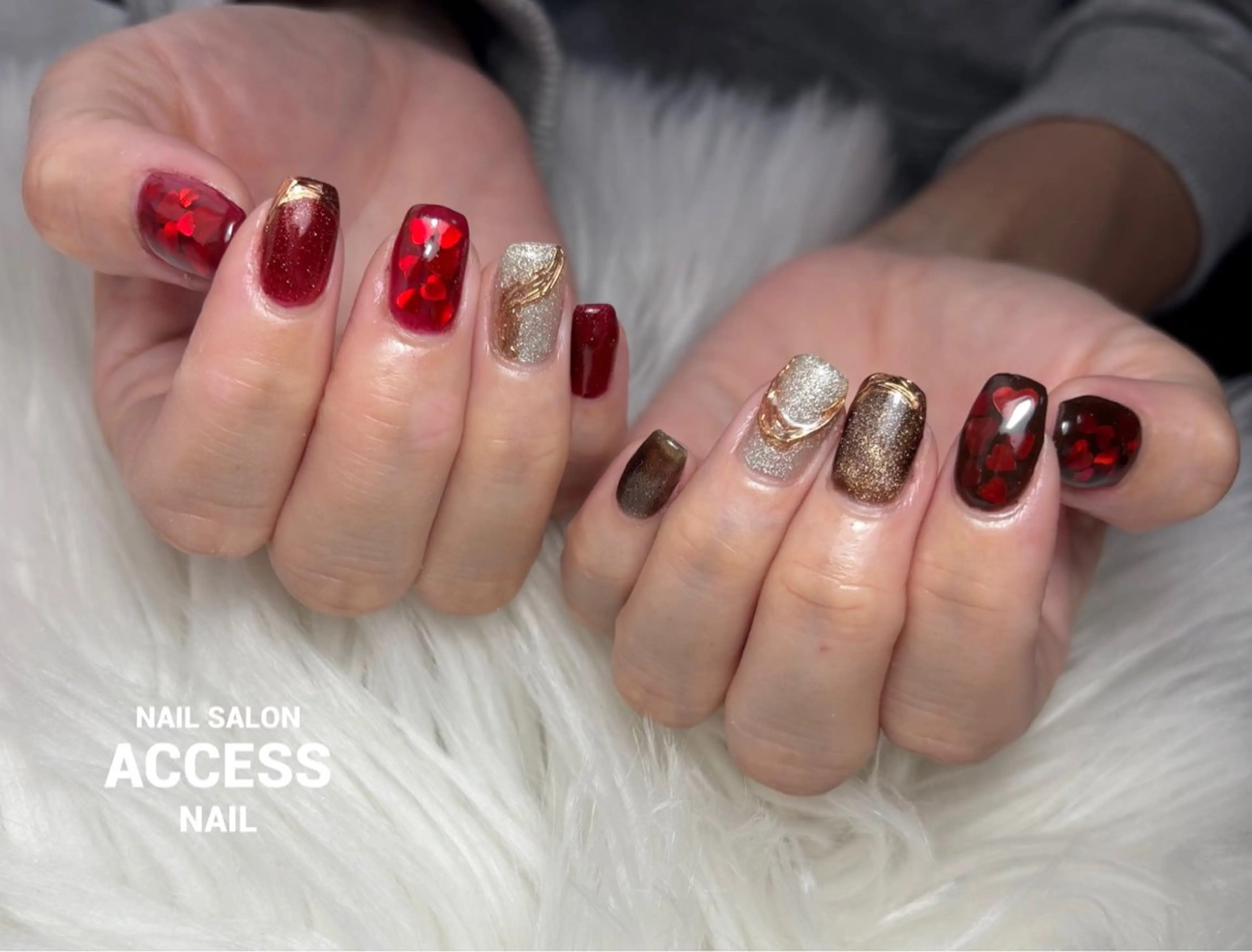 ネイル access nailのネイルデザイン