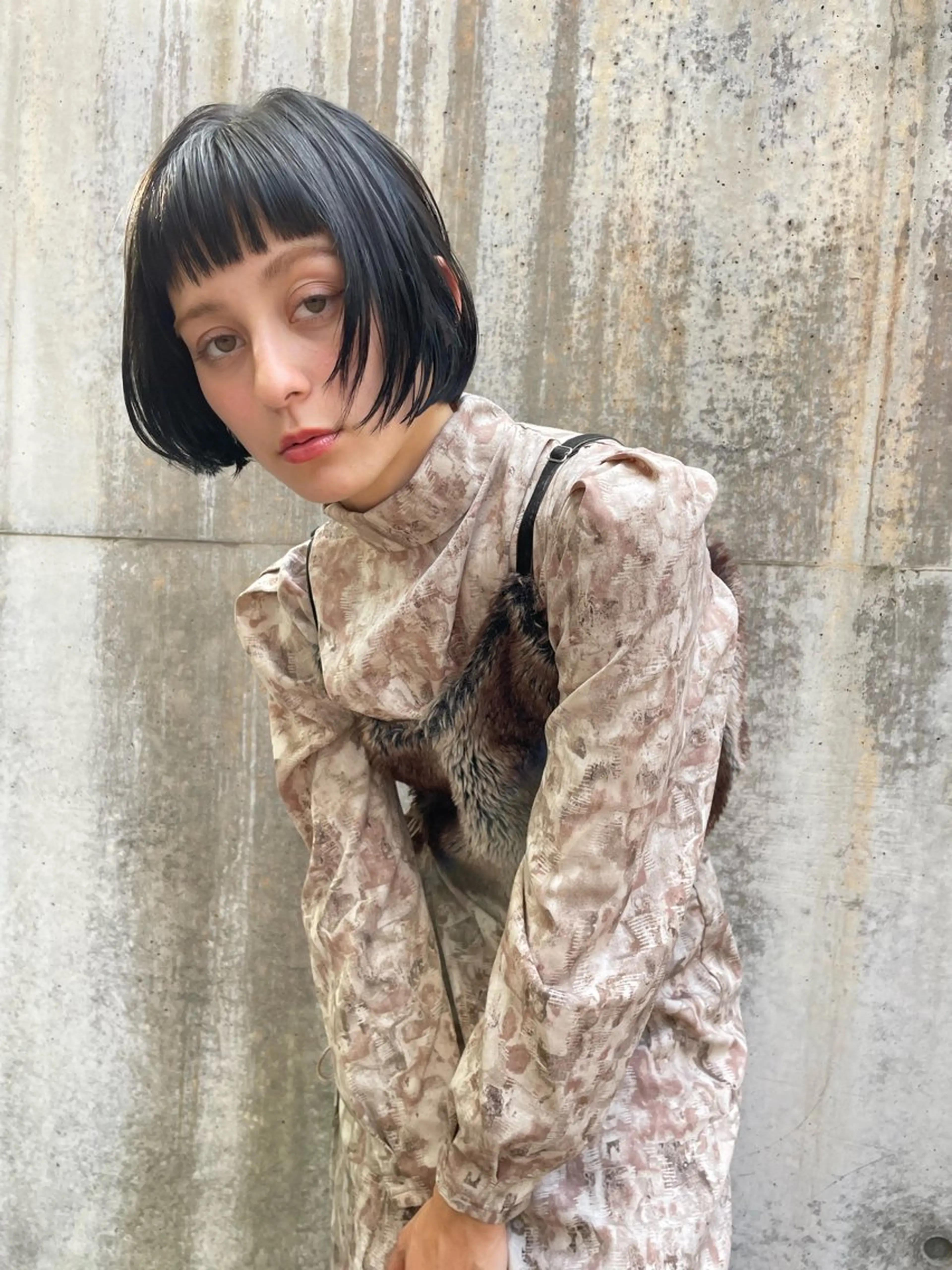 ショート カラー カット ヘアカラー トリートメント ショート/ボブ専門 宮脇美奈/南船場のヘアスタイル