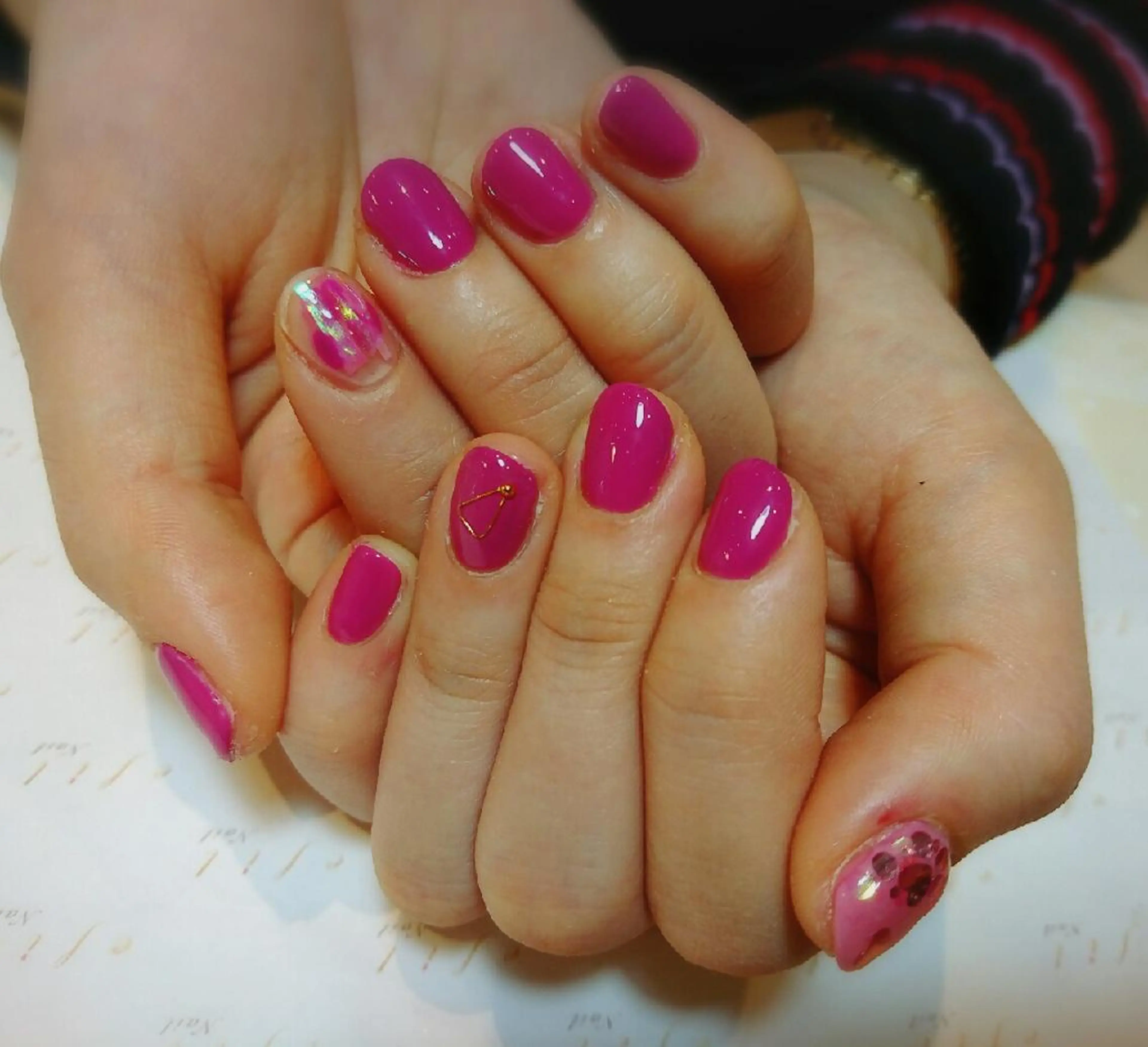 ネイル アートネイル みー shakushiroのネイルデザイン