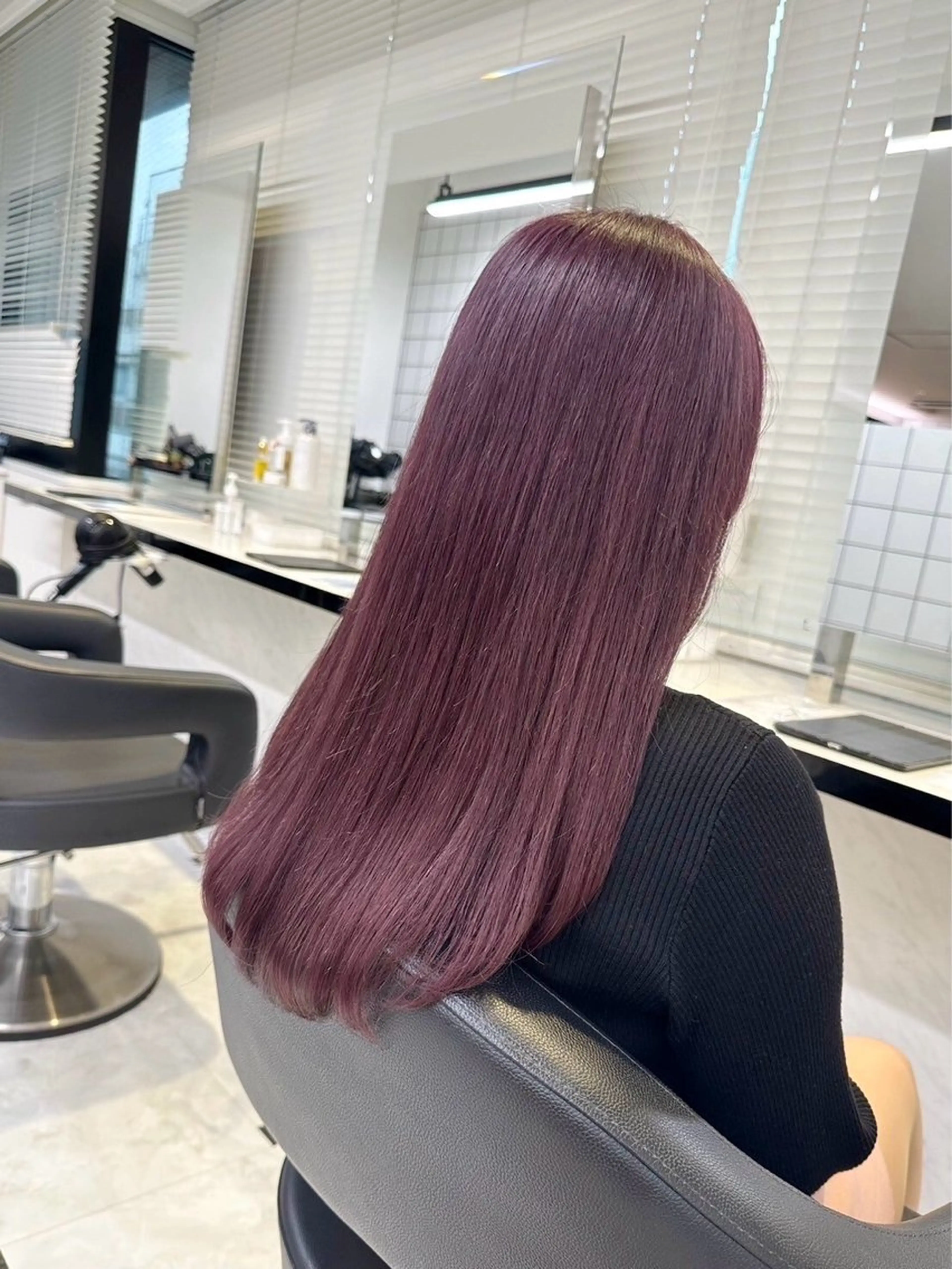 ロング カラー 🎀暖色/ラベンダー /paru🤍のヘアスタイル