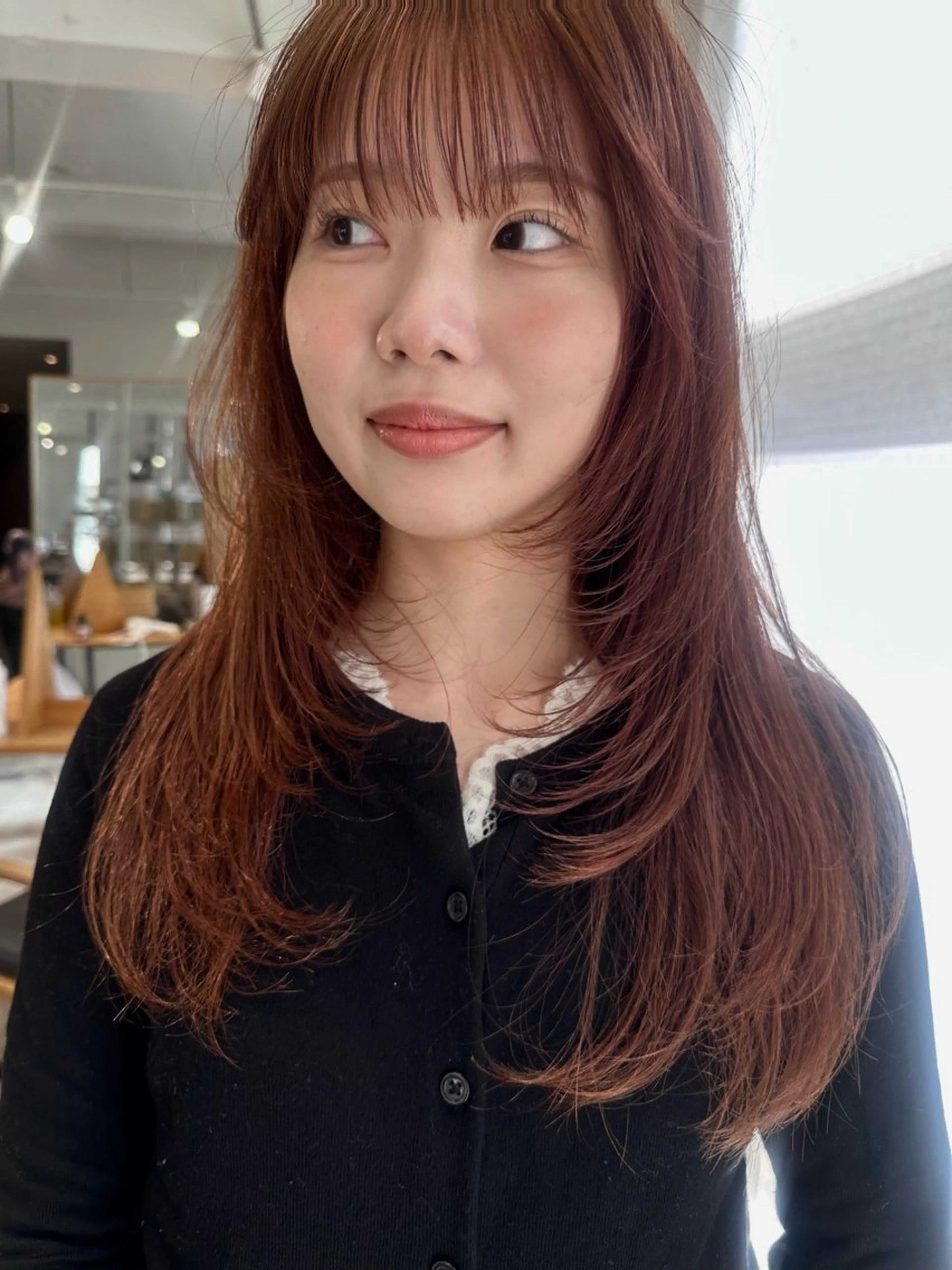 ロング カット ヘアカラー hase ／tsunaguのヘアスタイル