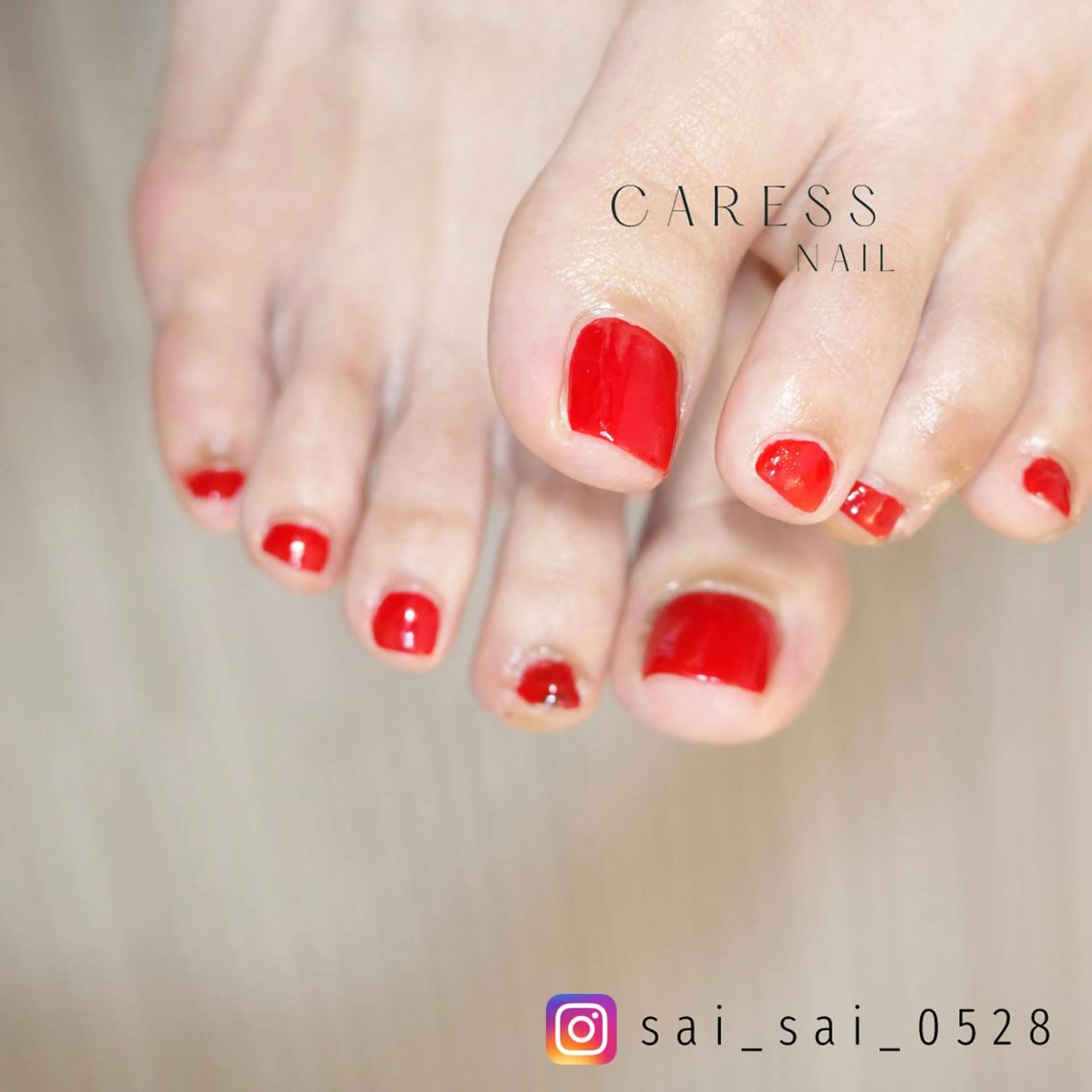 ネイル caress  nail カレスネイル　代々木上原所属・カレスネイル さいのネイルデザイン