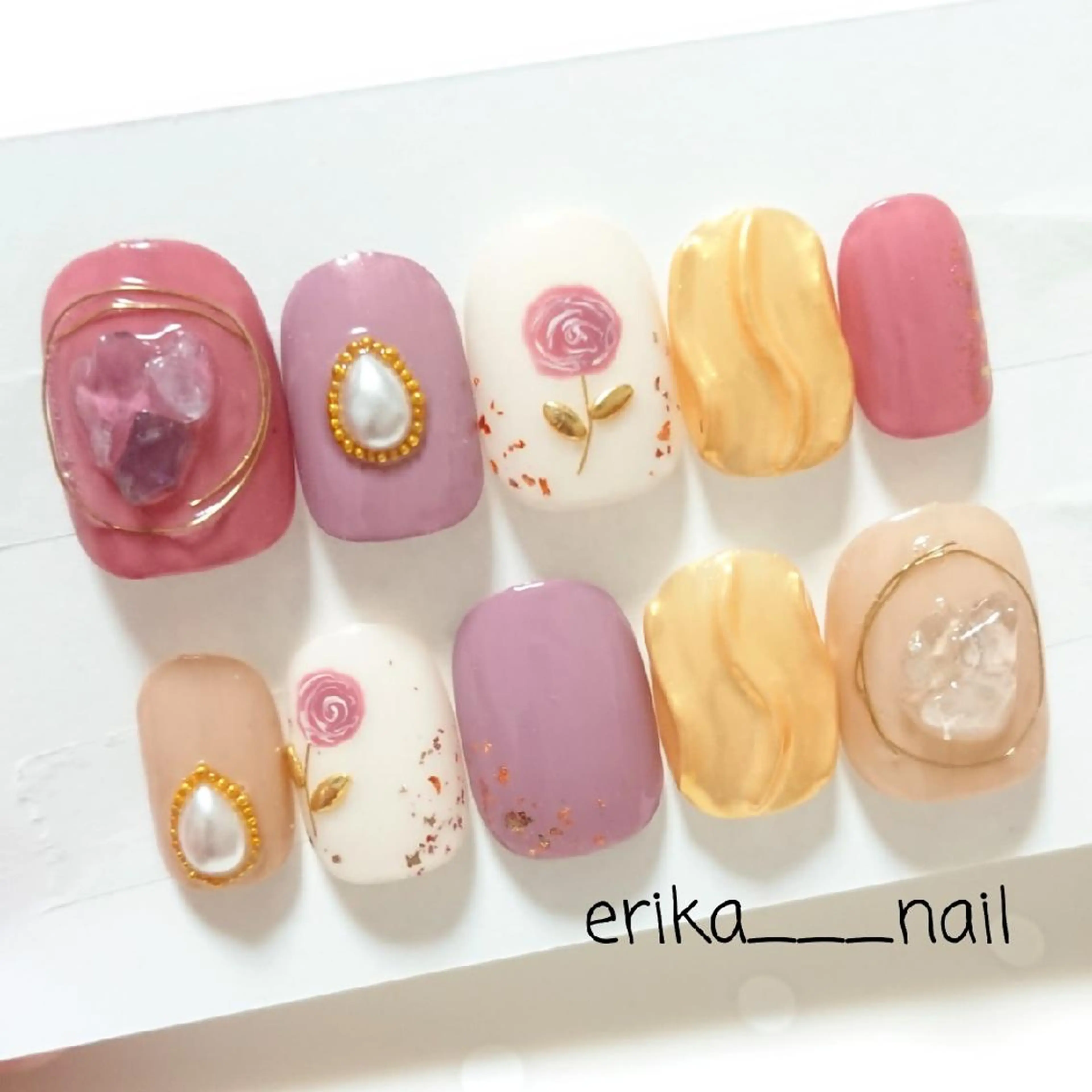 ネイル NAKAJIMA ERIKAのネイルデザイン