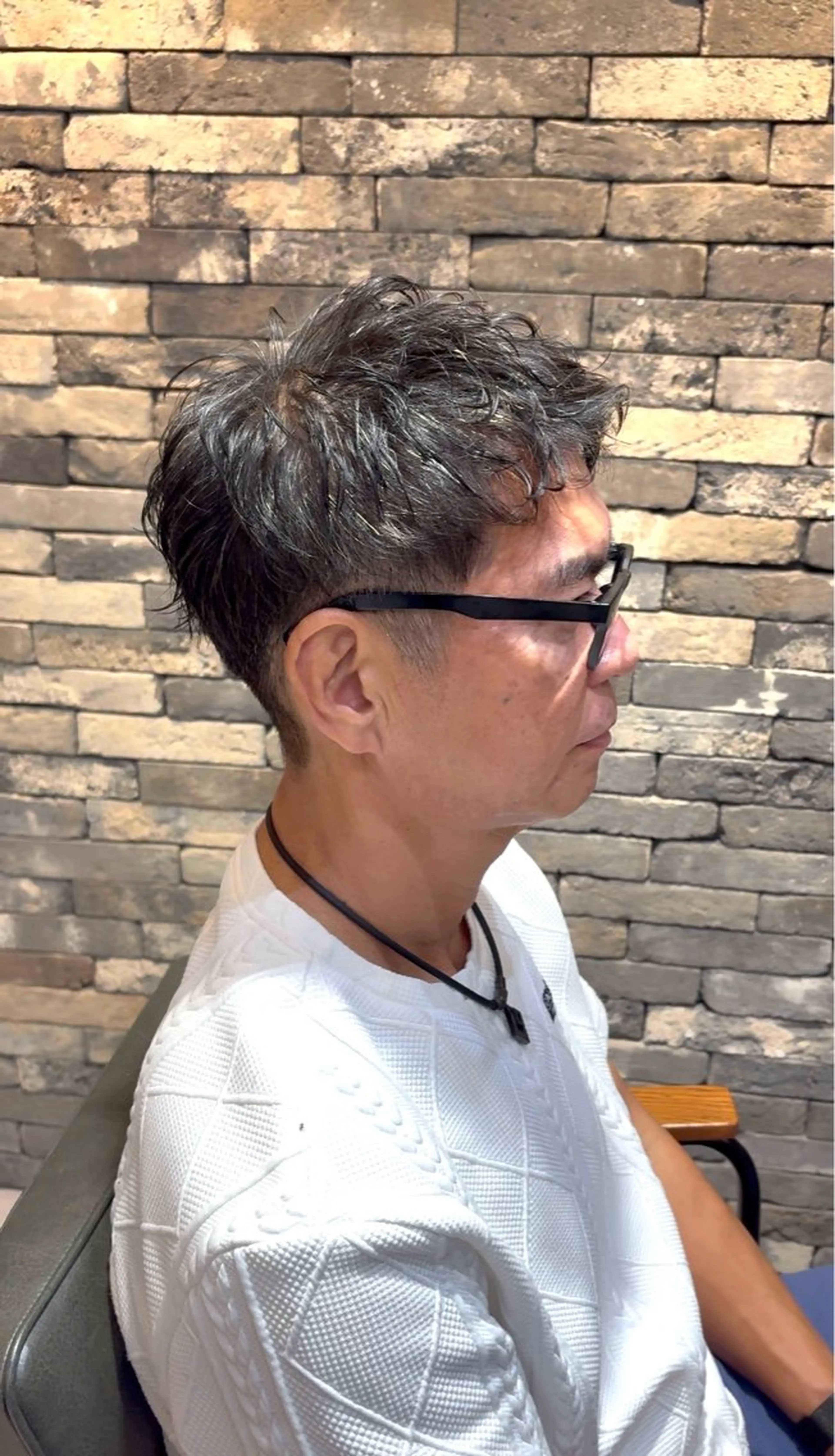 パーマ メンズ メンズサロン リョウタのヘアスタイル