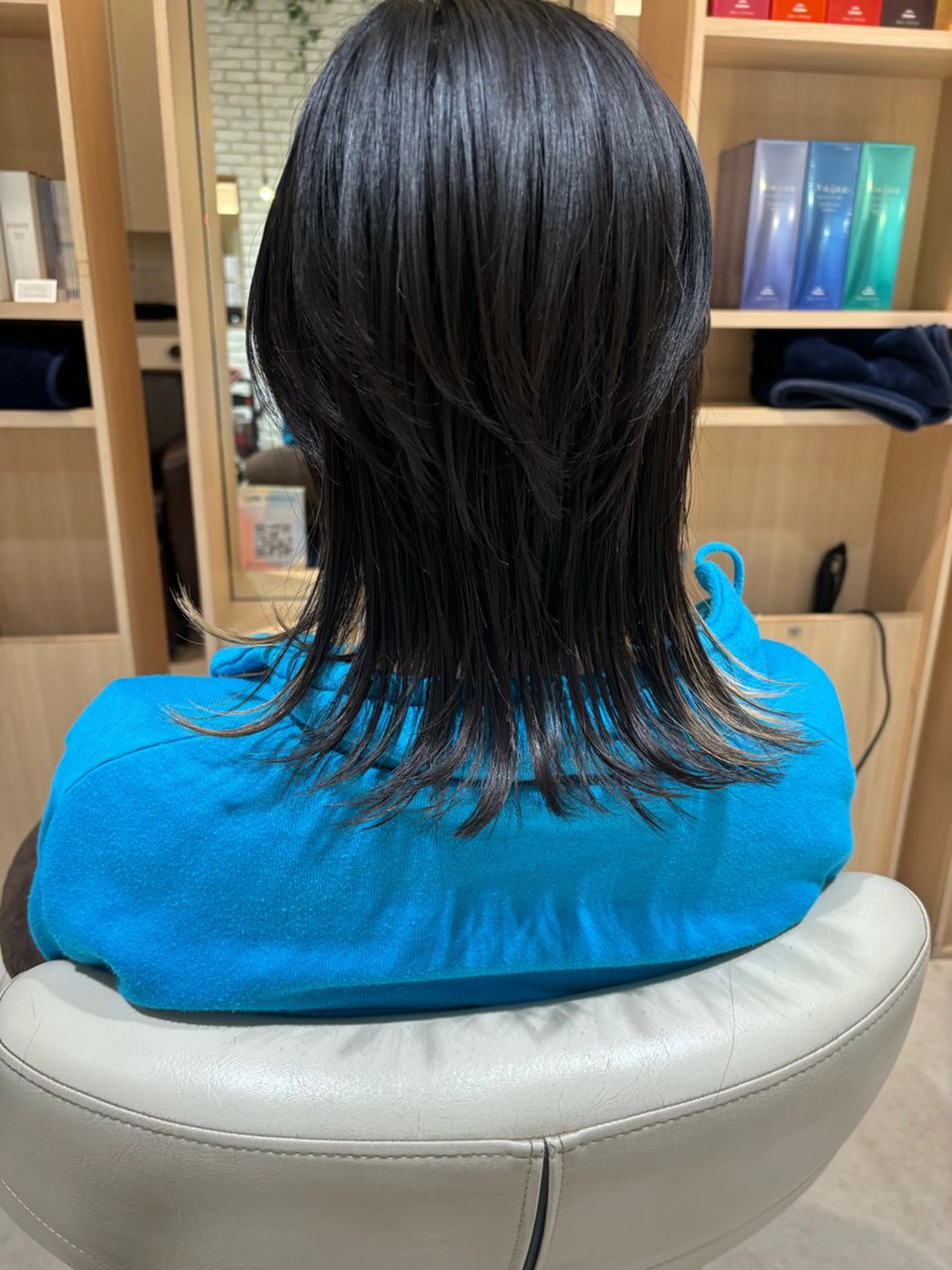 ミディアム 南 颯七のヘアスタイル