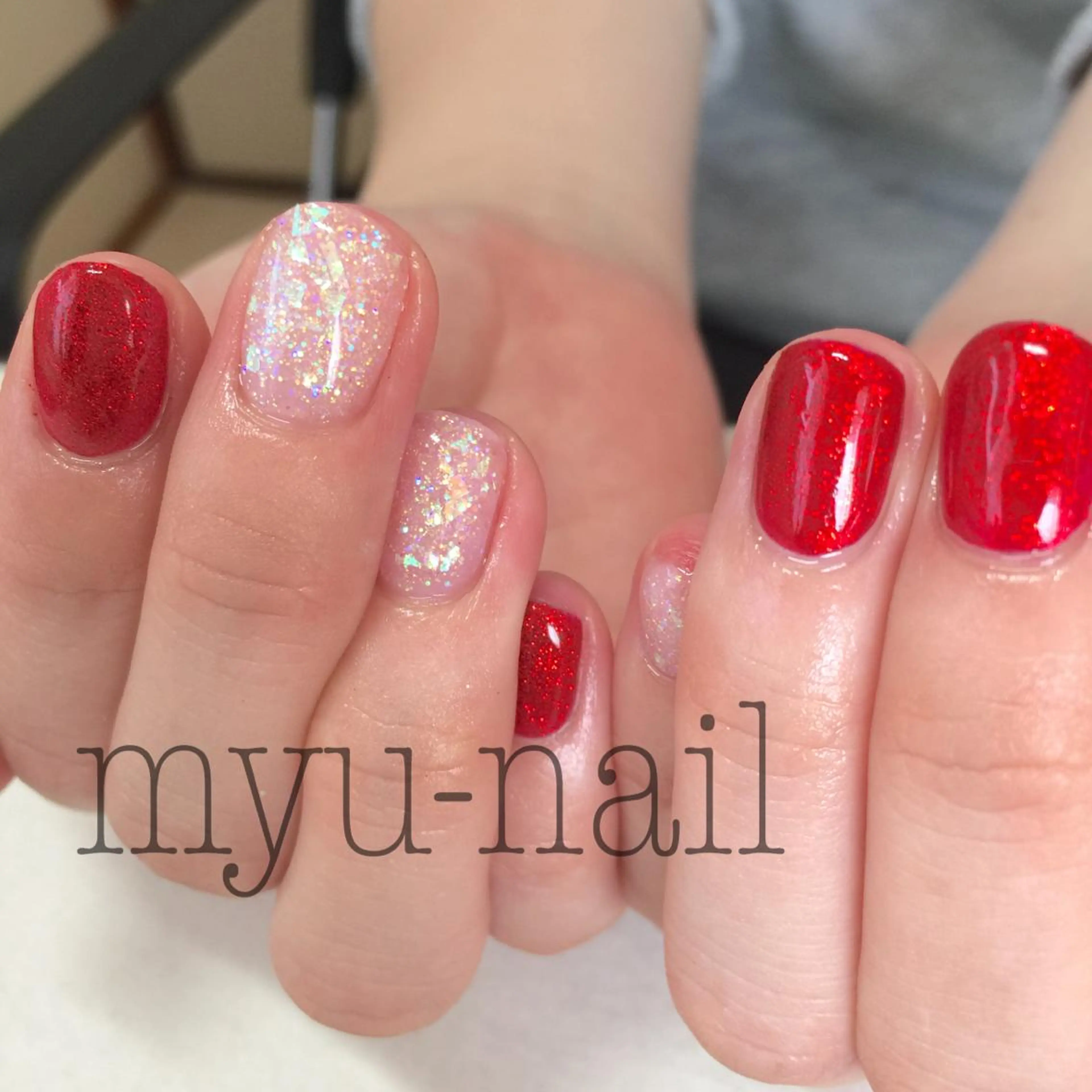 ネイル ハンドネイル ホームサロン myu-nailのネイルデザイン