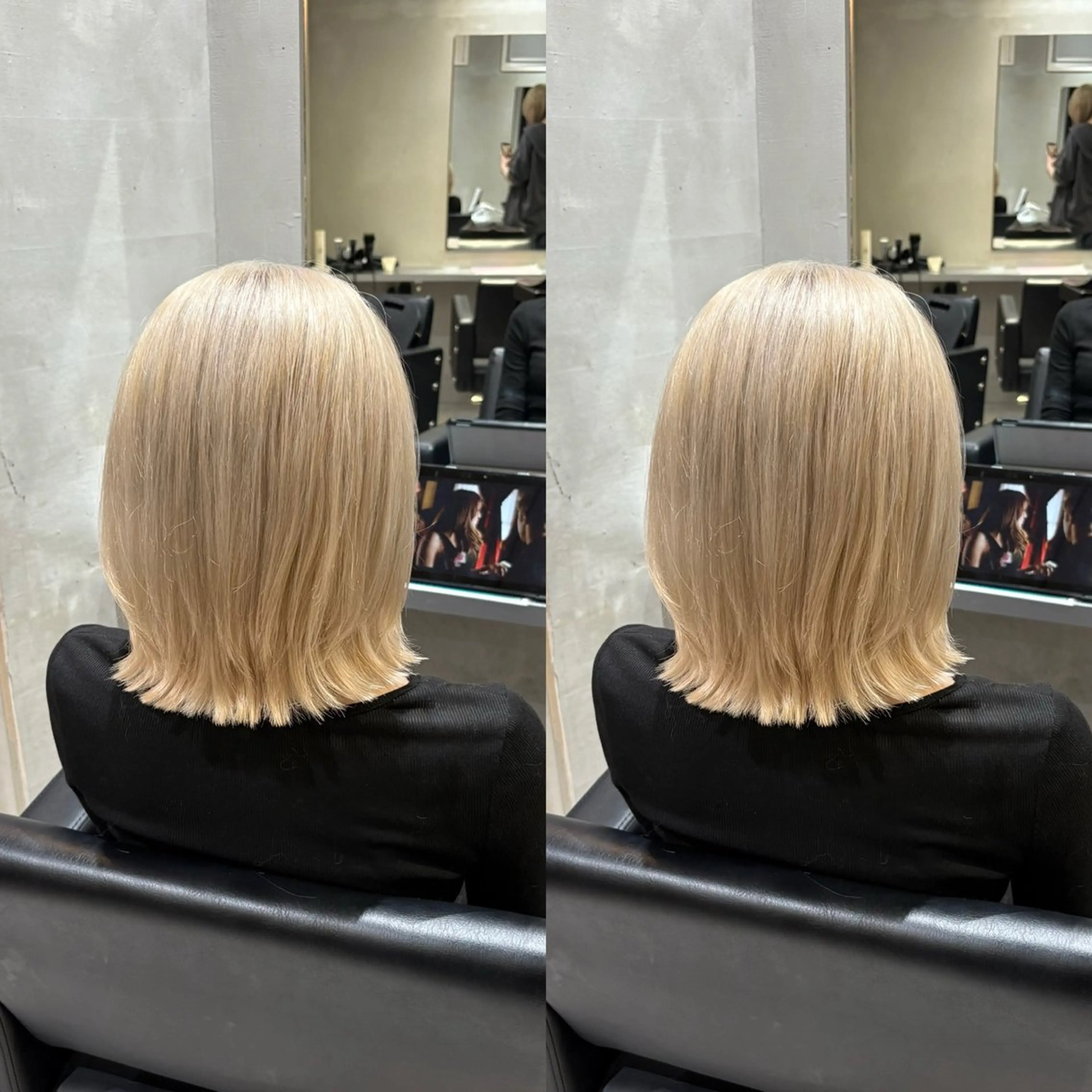 ミディアム カラー Minami. 🩵 再現性特化ヘアのヘアスタイル