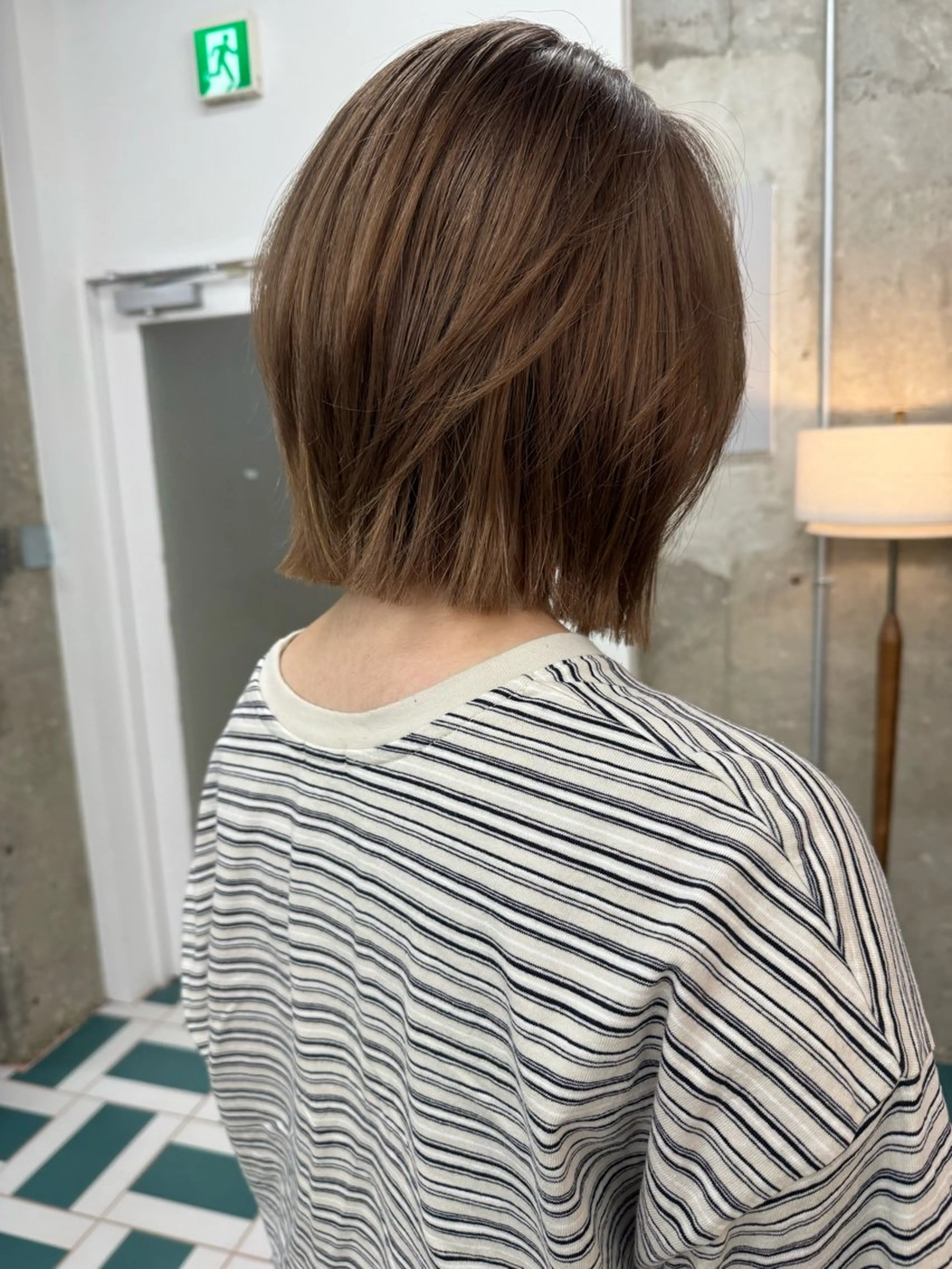 ショート カラー ベージュカラー ブリーチ カット ヘアカラー トリートメント noe'所属・ブリーチ/ハイトーン /ボブ/MIKU💫のヘアスタイル