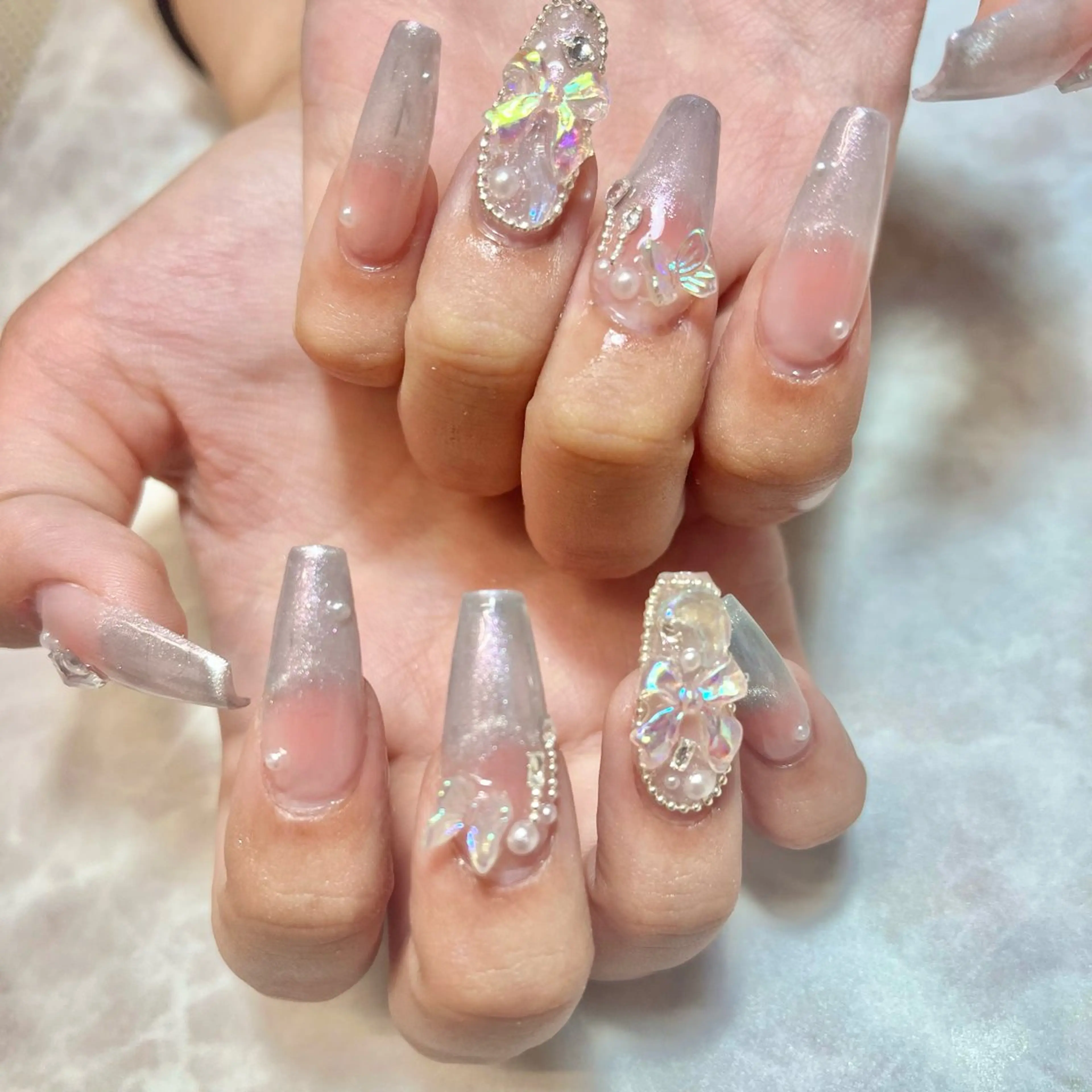 ネイル ハンドネイル nail salon bel eclatのネイルデザイン