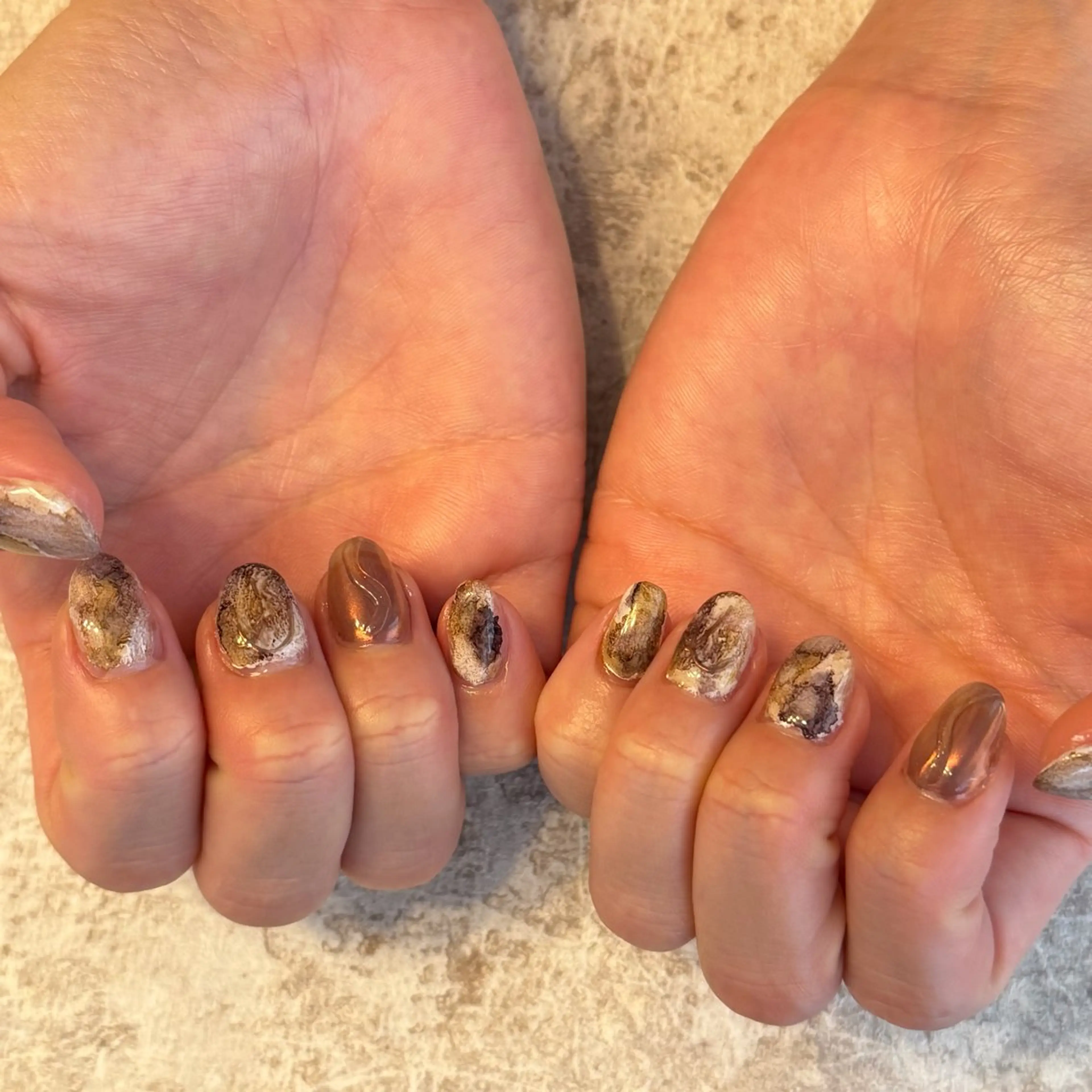 ネイル 自由が丘サロン あやめ💅のネイルデザイン