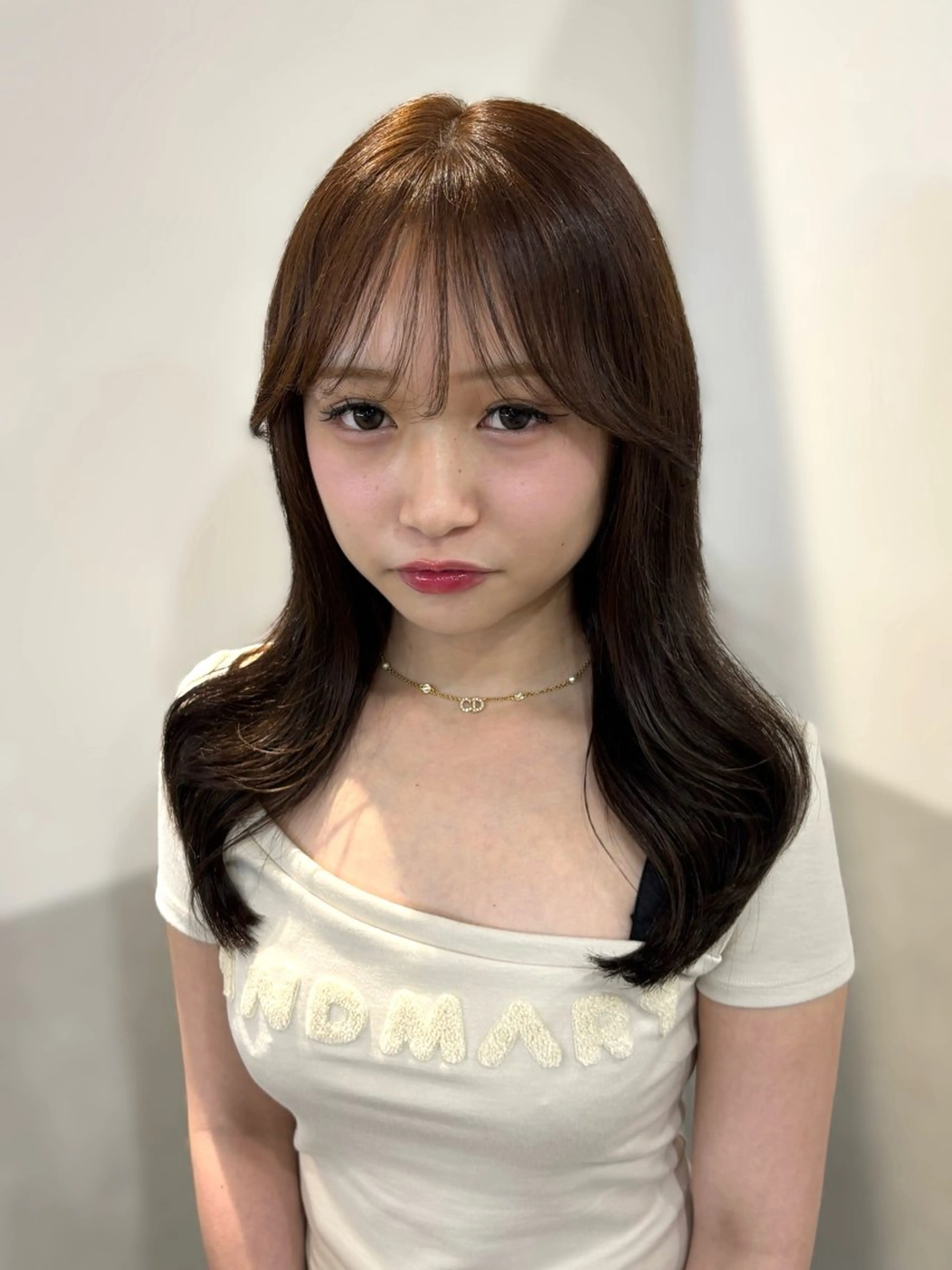 ロング カラー カット ヘアカラー トリートメント CHAINON×FeM#所属・名駅/sHiHo/透 明感カラー✨🎀/のヘアスタイル