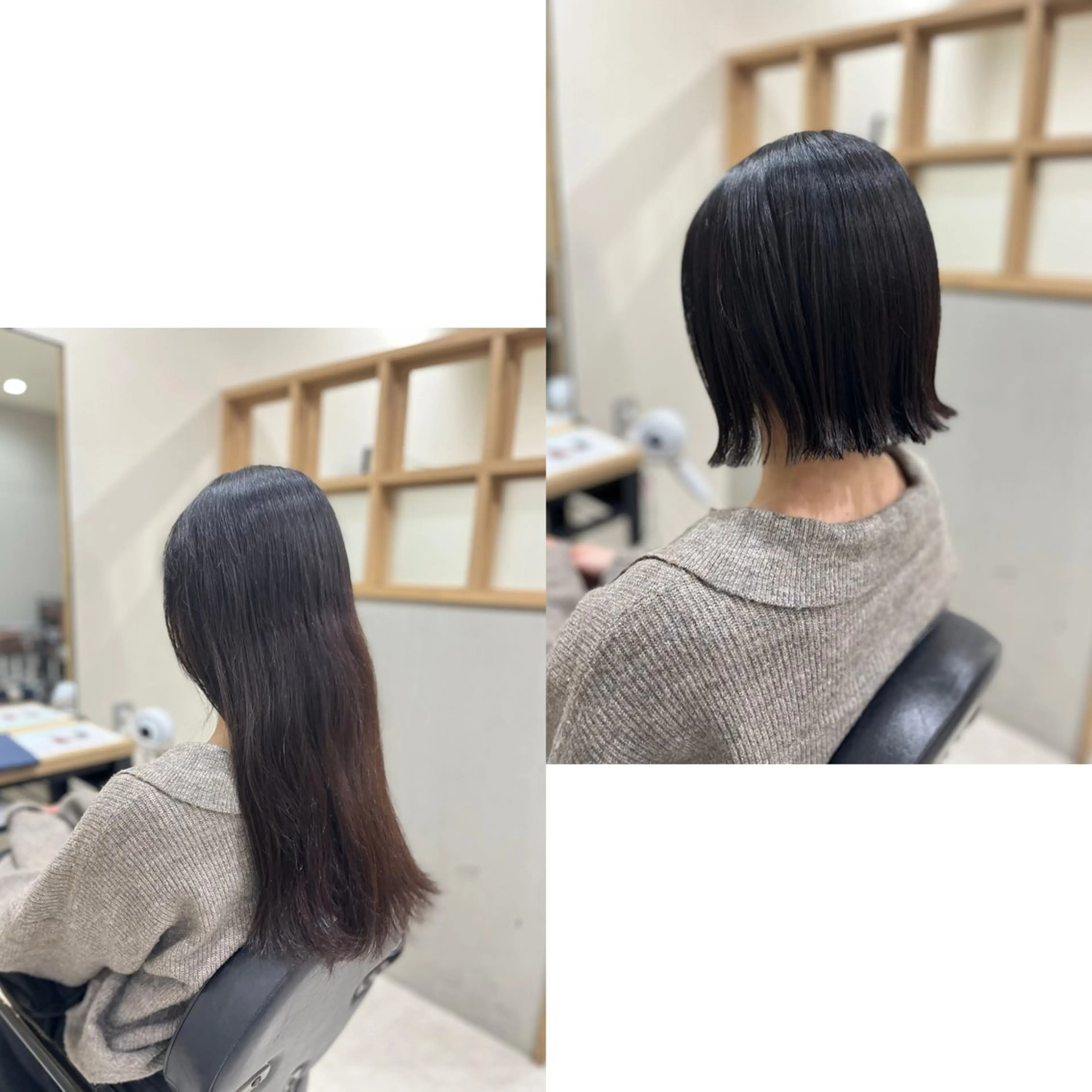 ロング 切りっぱなしボブ ボブ olu ’ olu spa &treatment所属・KAZU oluoluのヘアスタイル