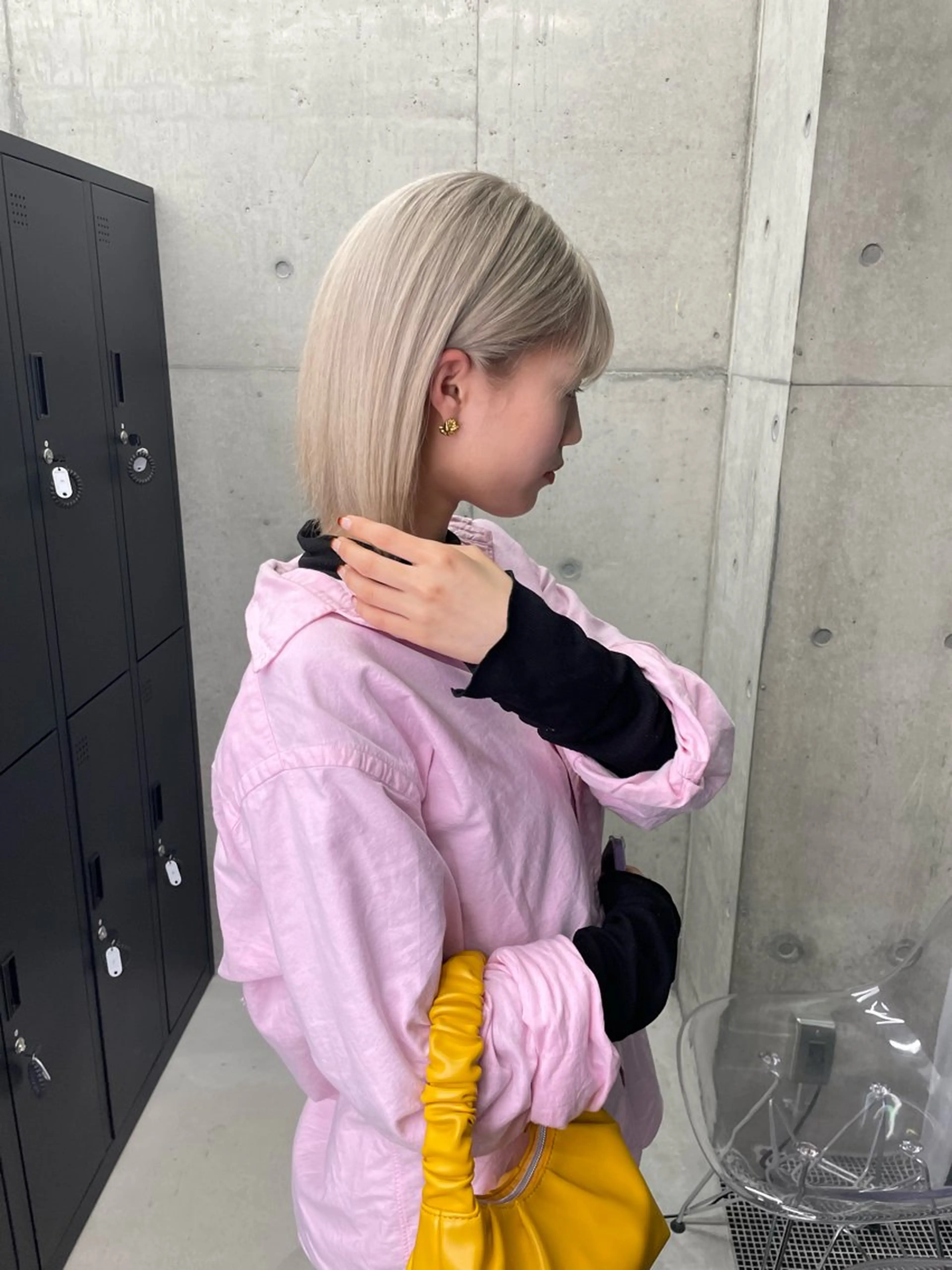 ショート LINOET名古屋所属・ダブルカラー🩶上村 純妃🩶名駅徒歩5分のヘアスタイル