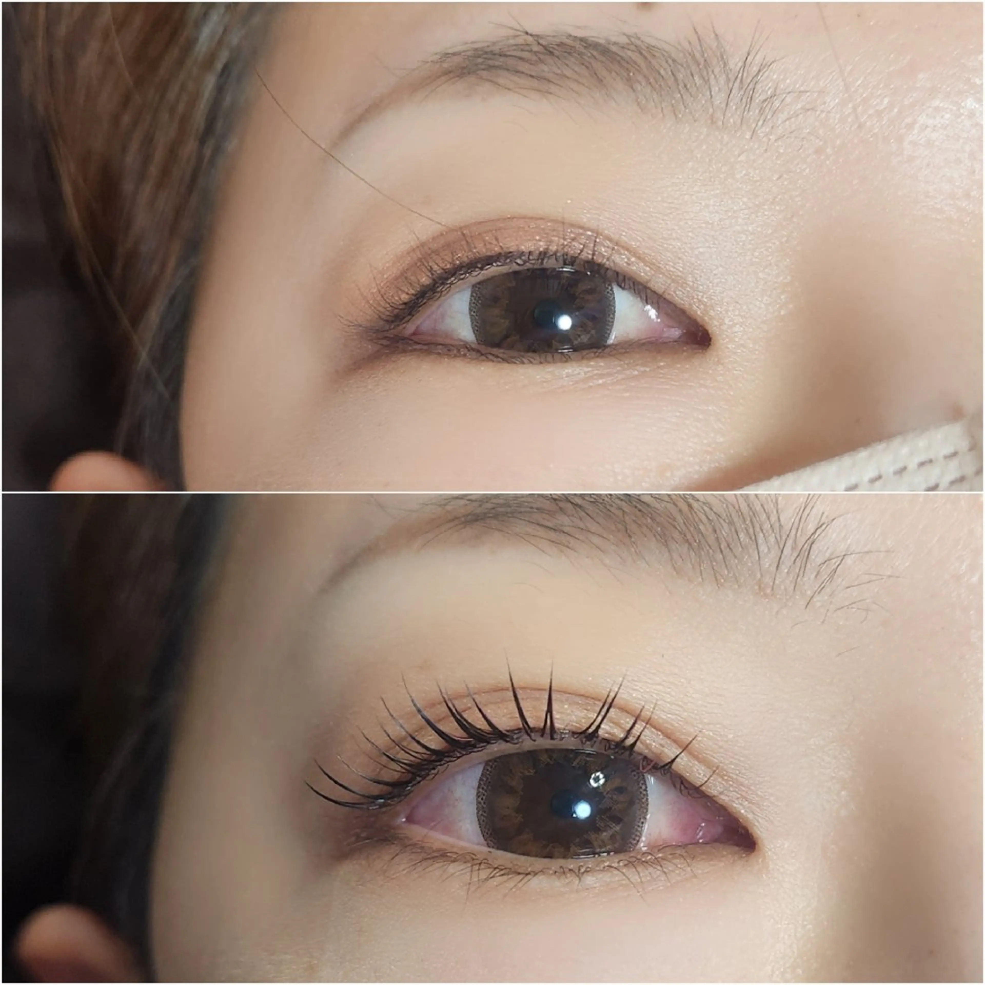 マツエク・マツパ Cカール カラーマツエク まつげパーマ マツエク サロンソレイユ(マツ エク/ヘアセット)のヘアスタイル