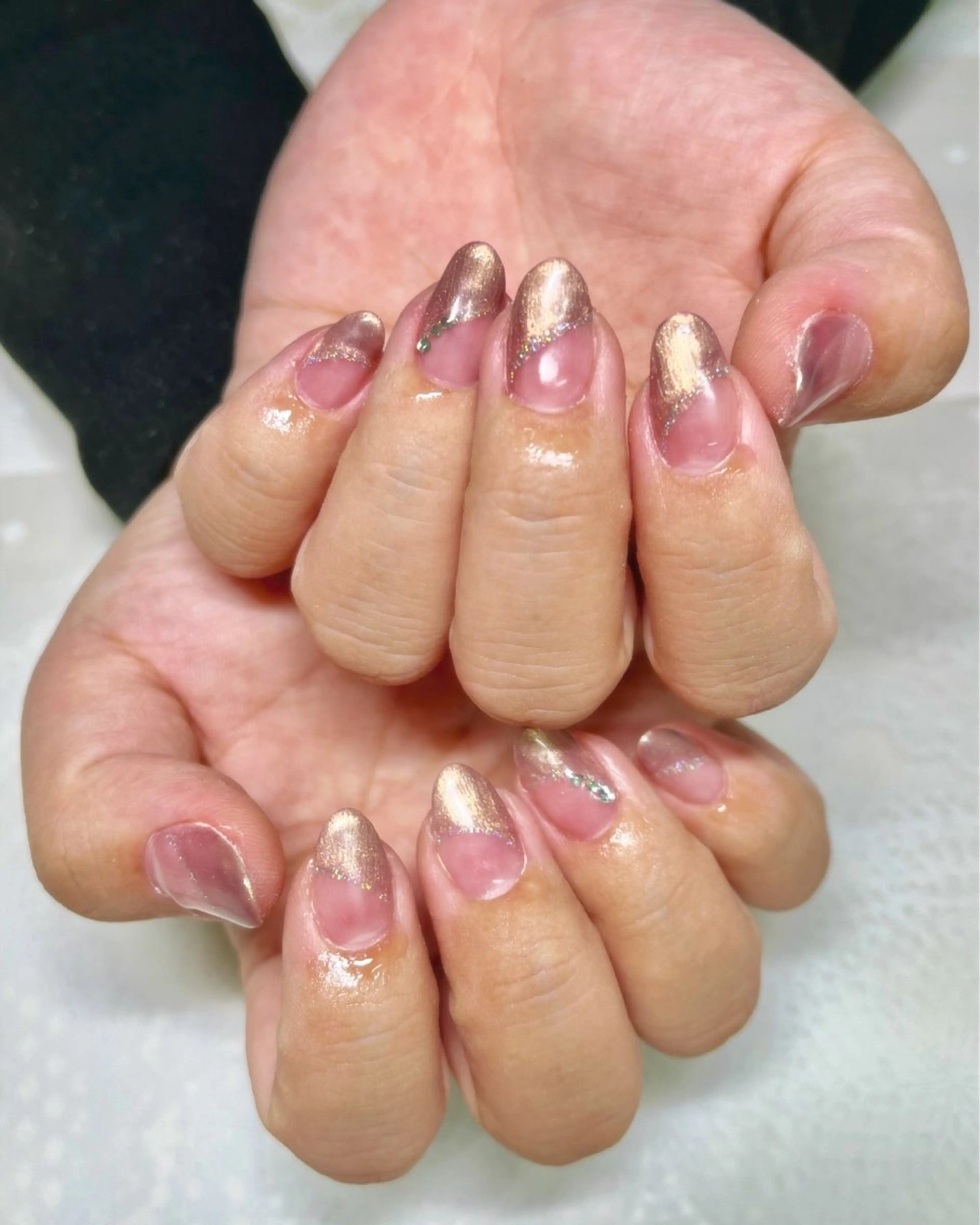 ネイル ハンドネイル 新宿ネイルサロン ジェミディローサ所属・新宿ネイルサロン ジェミディローサのネイルデザイン