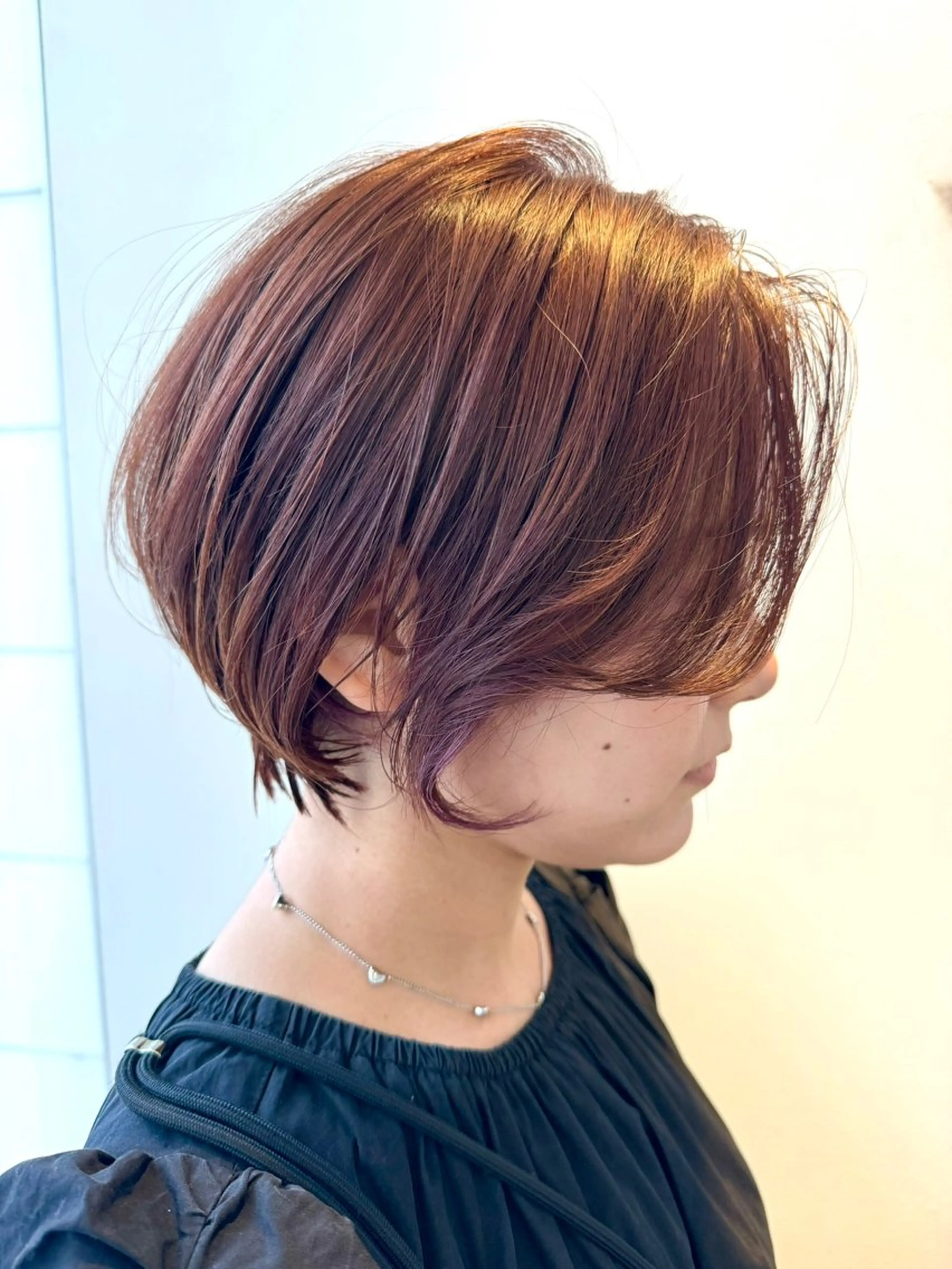 ショート カラー 笠原 健人のヘアスタイル