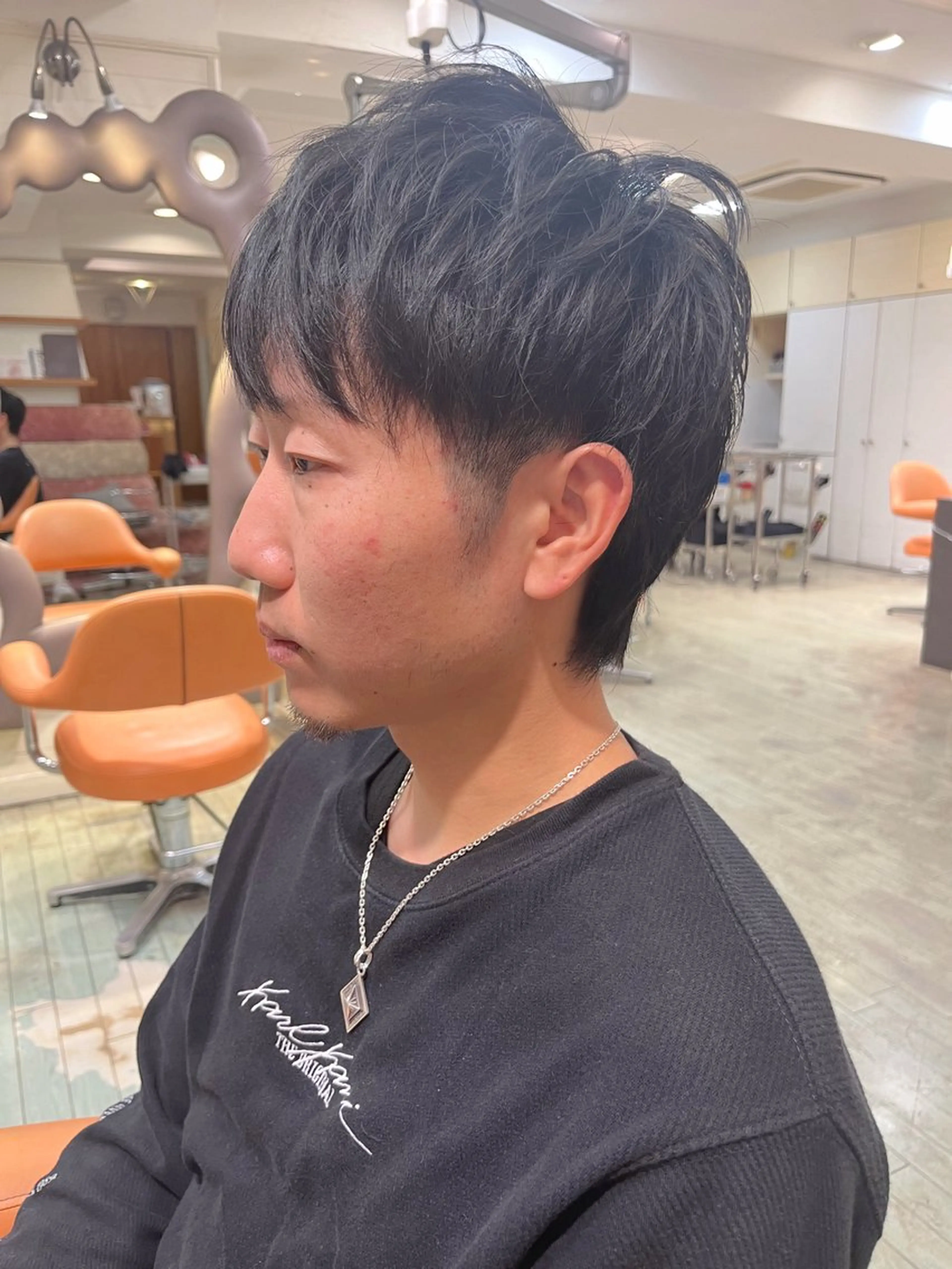 メンズ 刈り上げ カット ボブ/透明感カラー /大宮/たぐち🥣のヘアスタイル