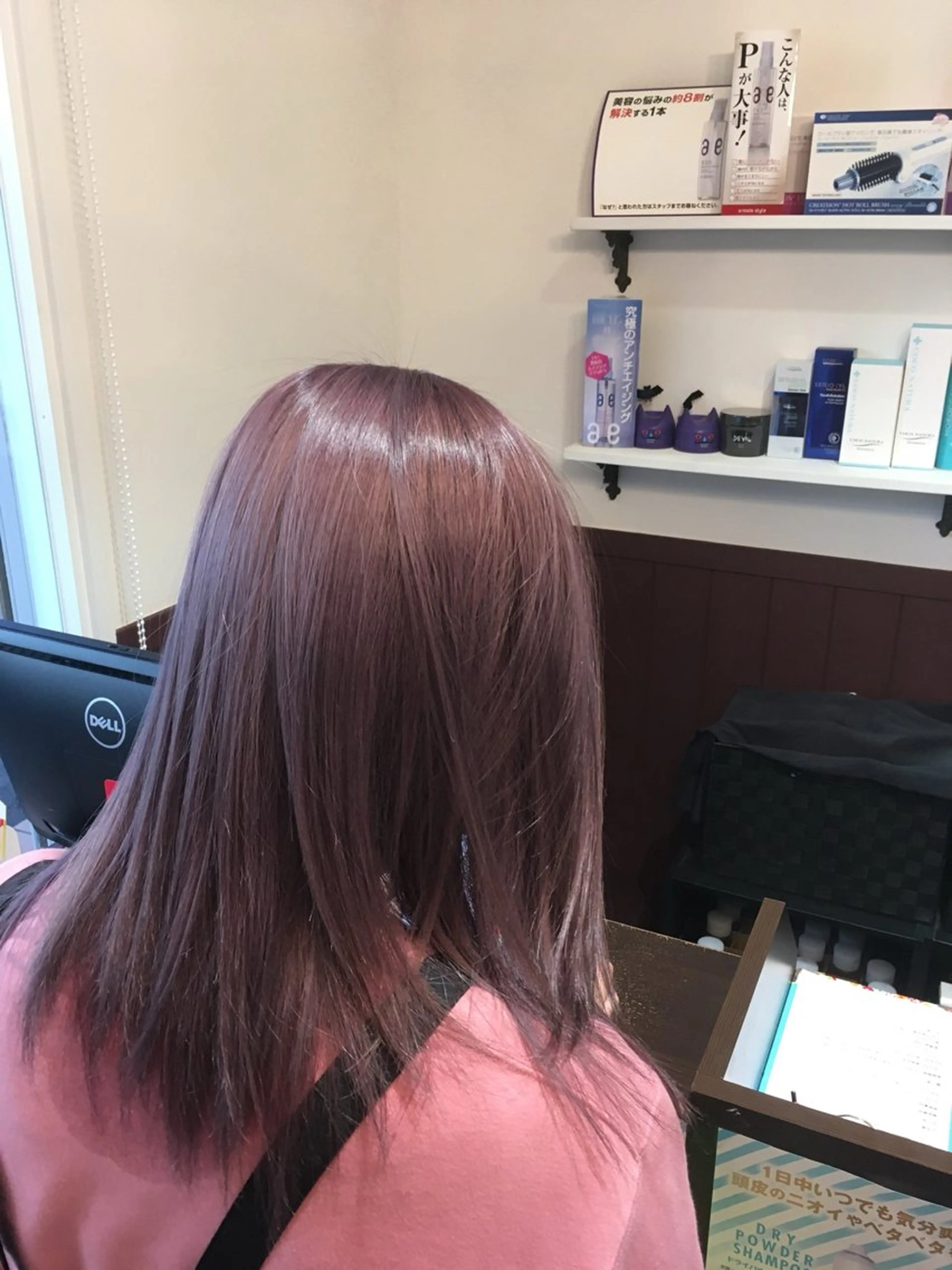 セミロング hair&make amyusのヘアスタイル