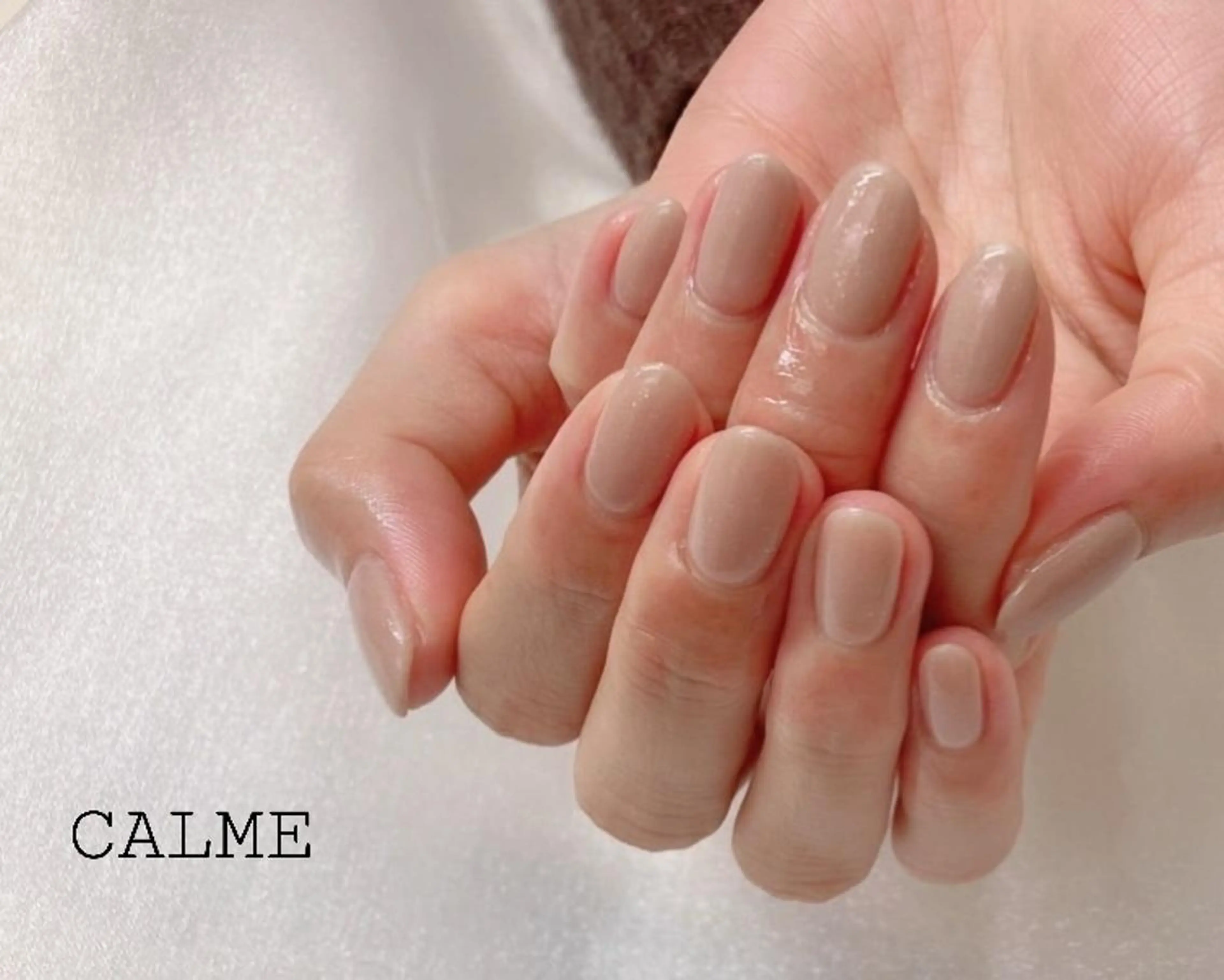 ネイル ワンカラーネイル ハンドネイル CALME ♡のネイルデザイン