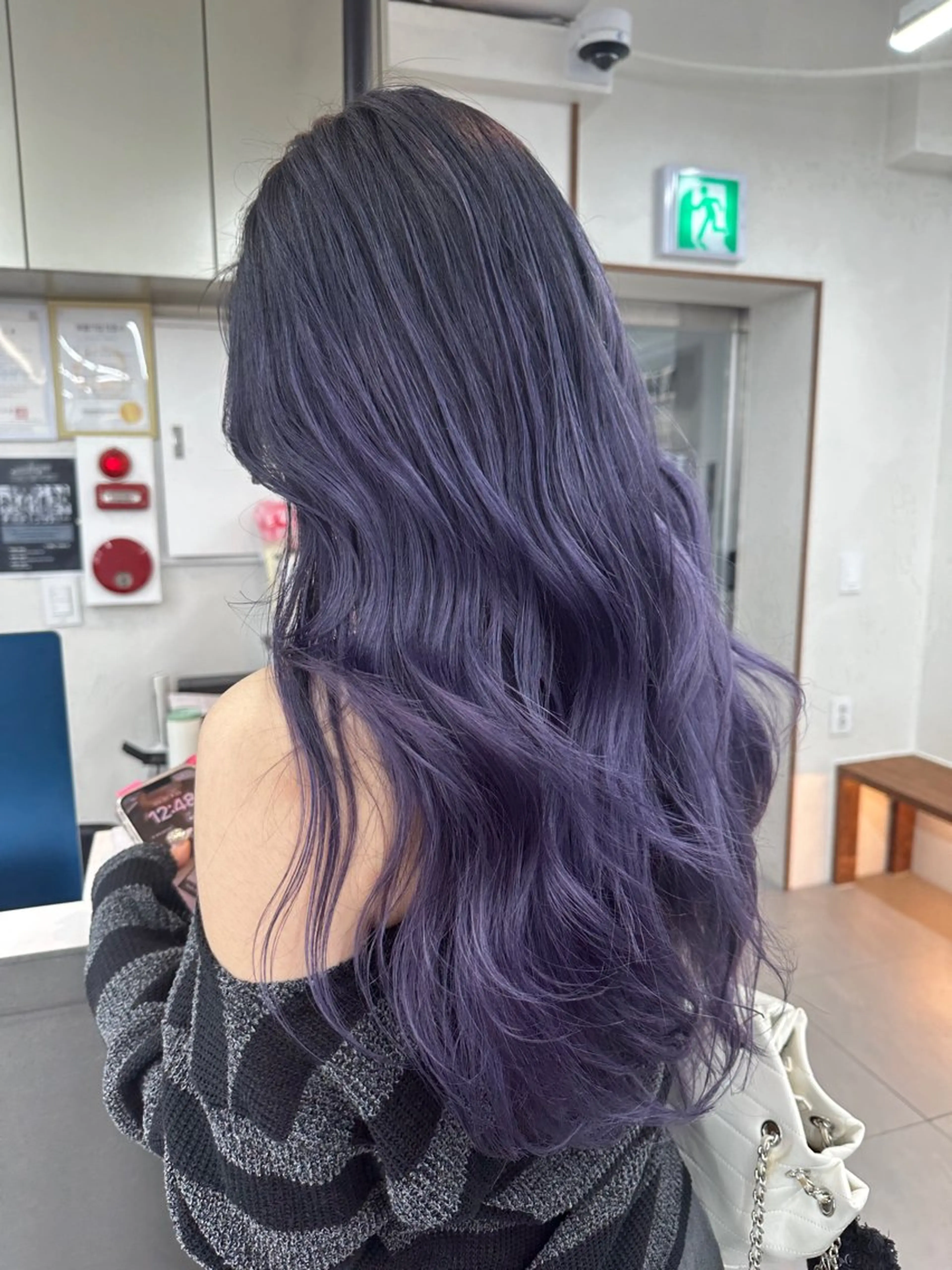 ロング カラー エクステ 🎀韓国スリムタッキ 羽エクステ🎀kiiのヘアスタイル